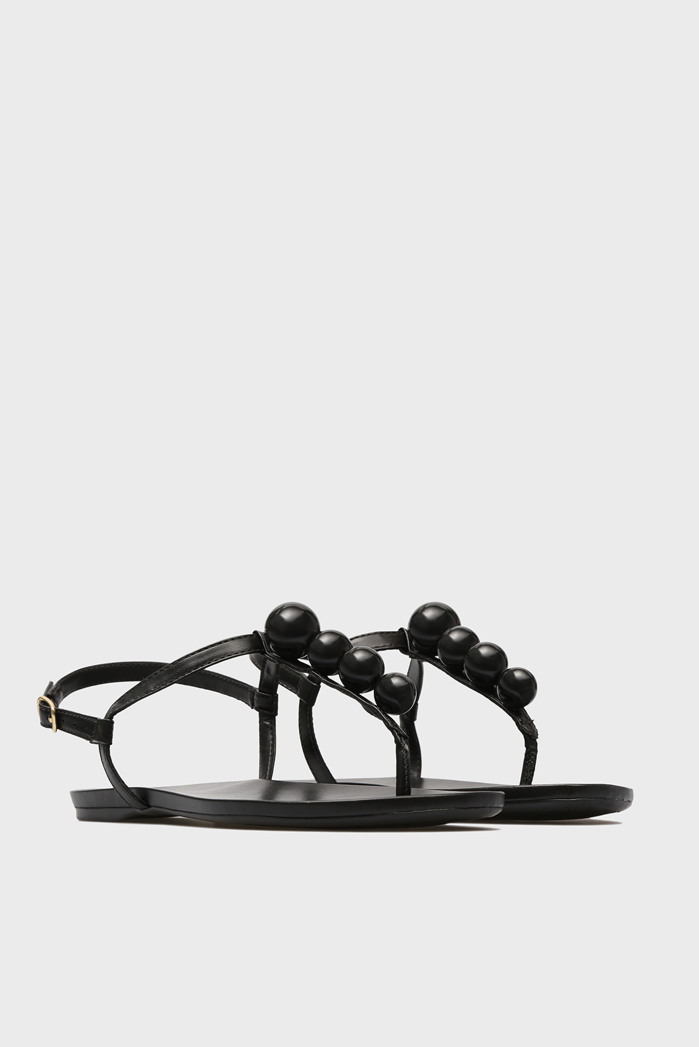 Женские черные сандалии Arezzo Женские черные сандалии 7