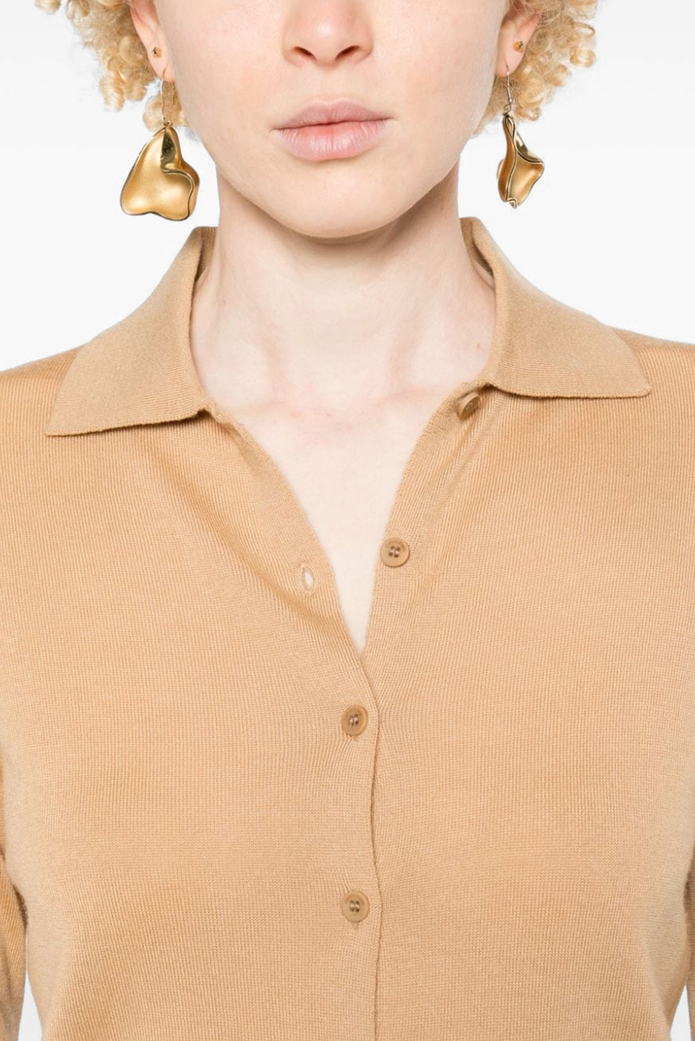 Кардиган MERINO WOOL BUTTON CARDI 4