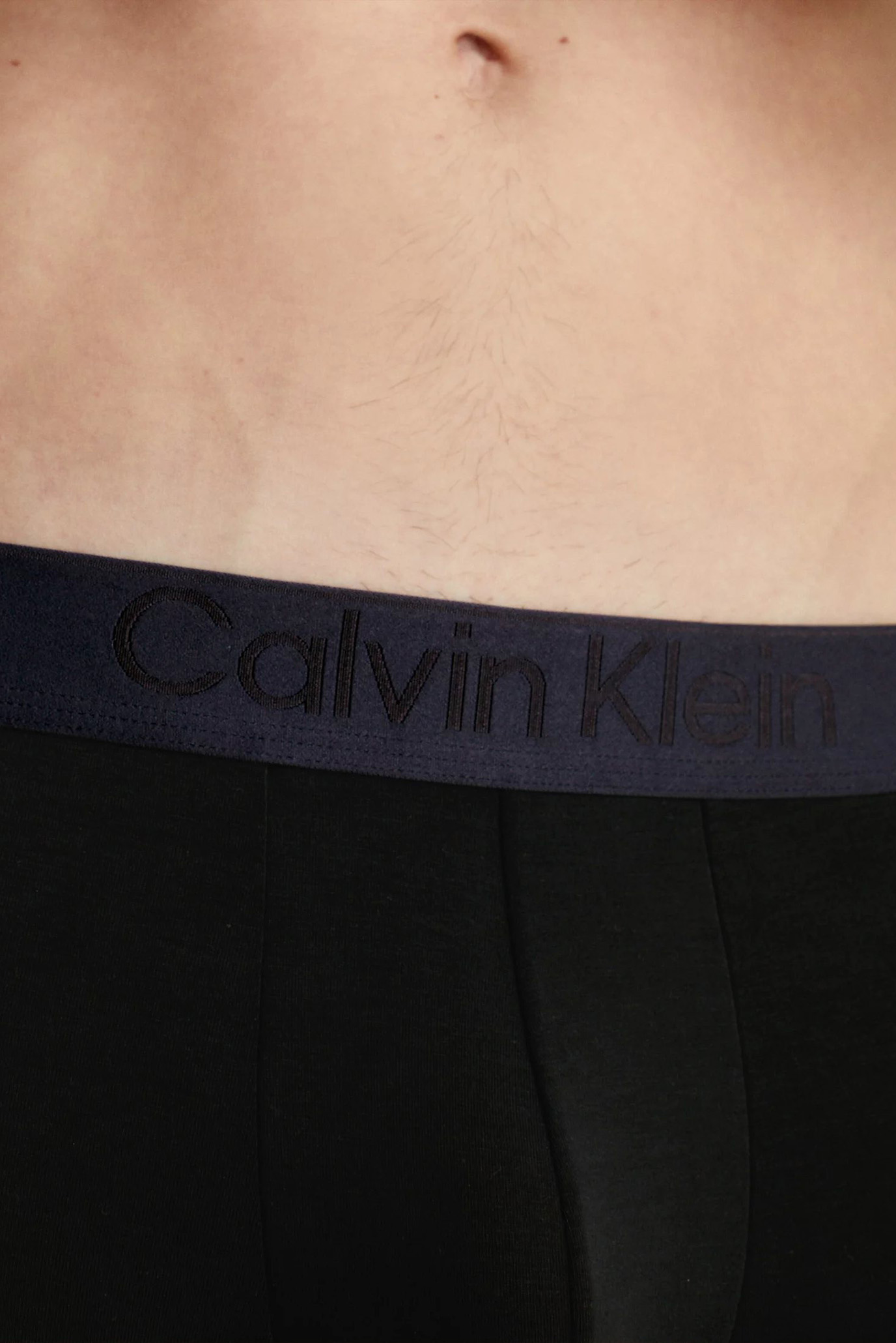 Мужские черные боксеры (3 шт) LOW RISE TRUNK 6