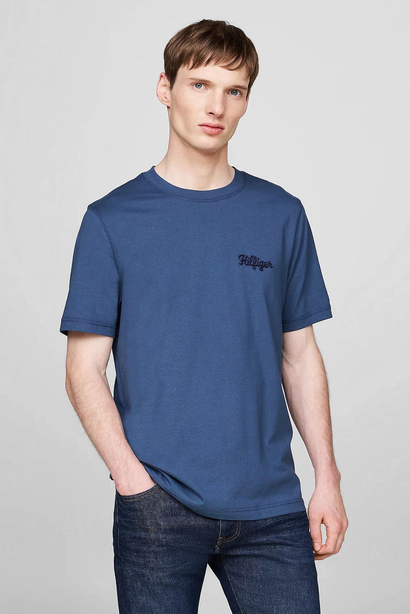 Футболка/HILFIGER CHAINSTITCH TEE 1