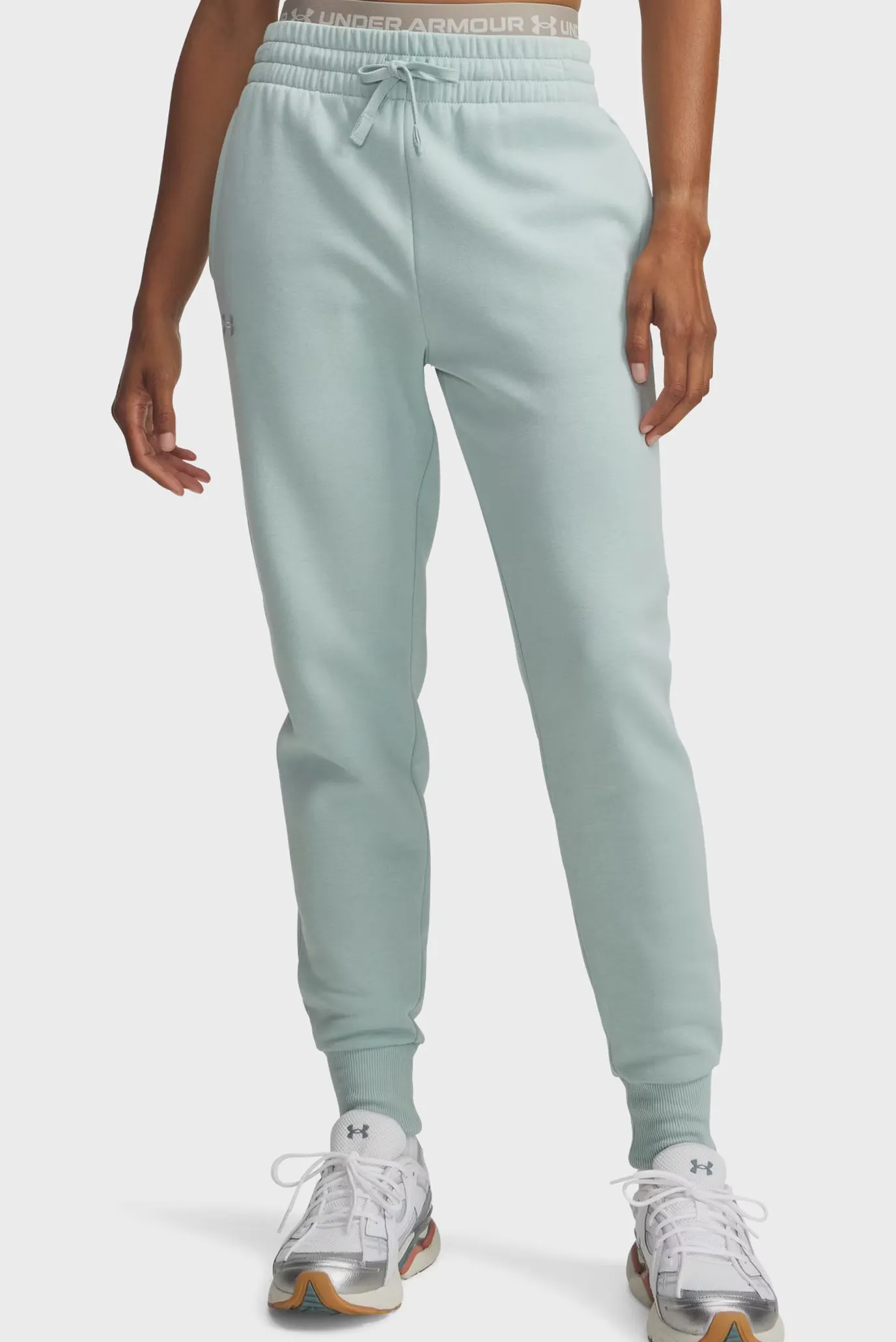 Штаны спортивные UA Rival Fleece Jogger-BLU 1