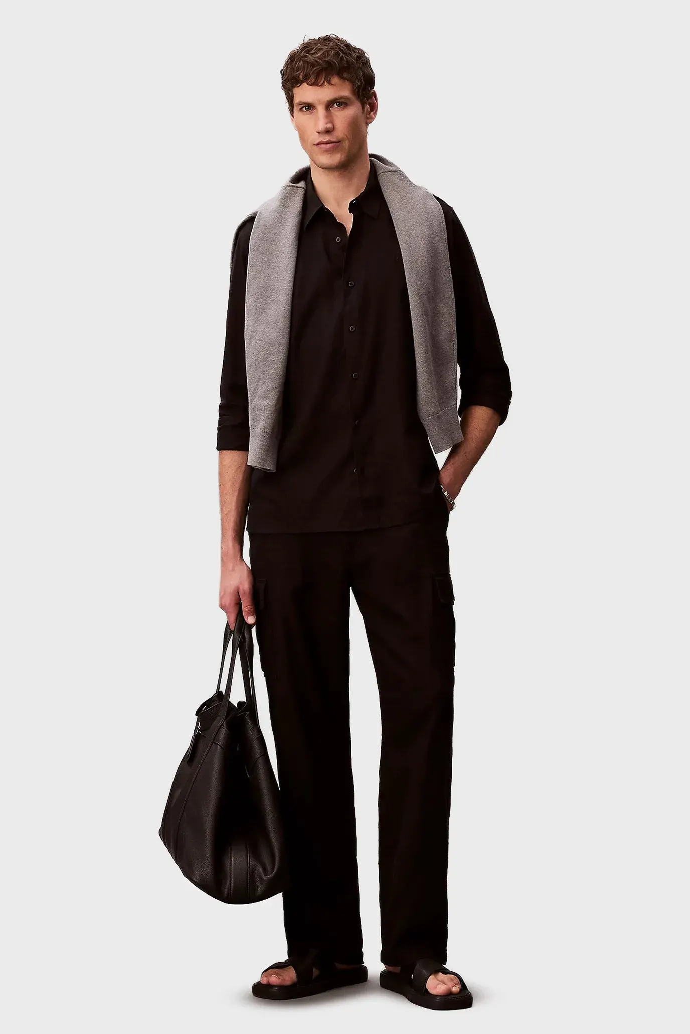 Рубашка LS SOLID LINEN CLASSIC SHIRT 2