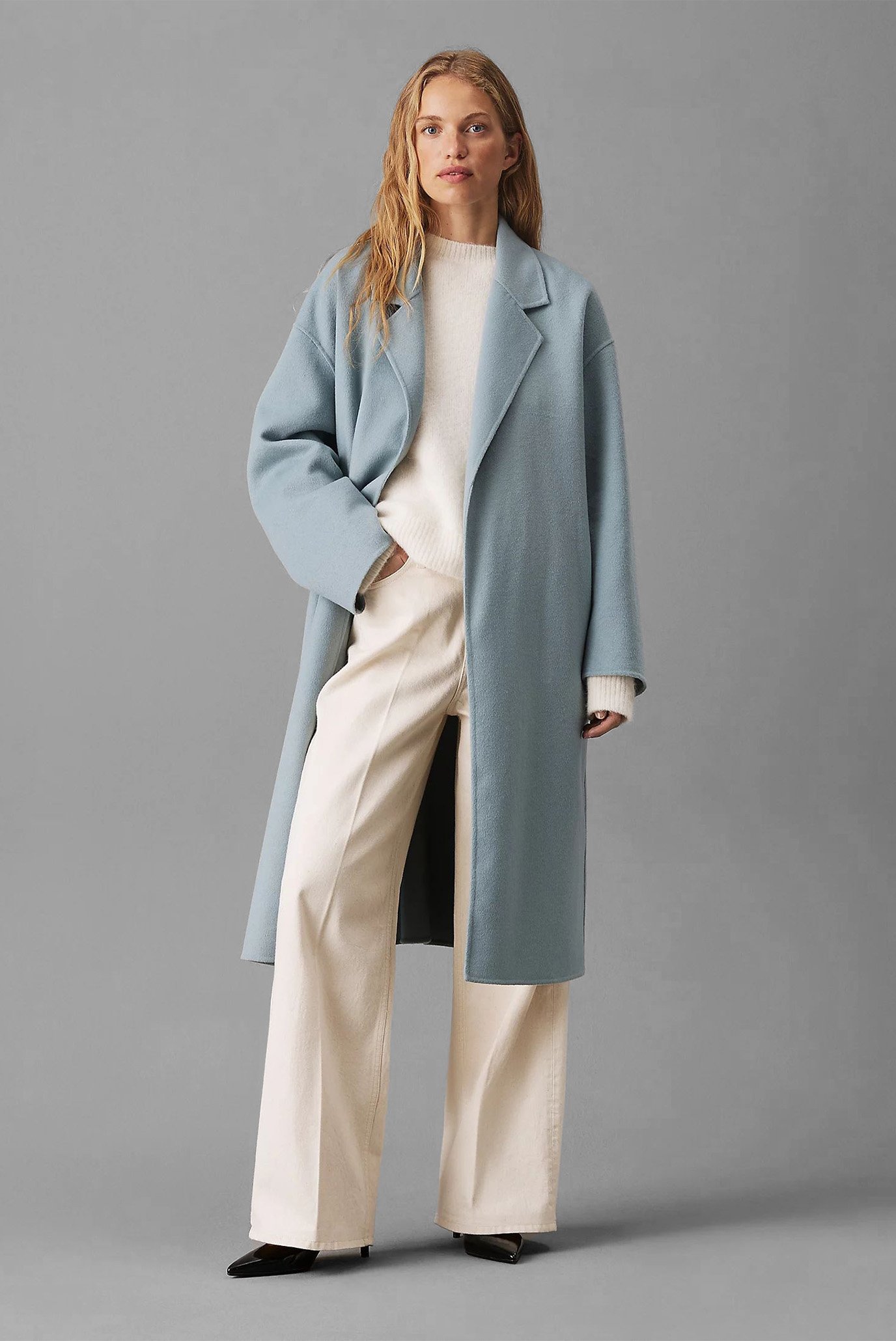 Пальто DF WOOL WRAP MIDI COAT 1