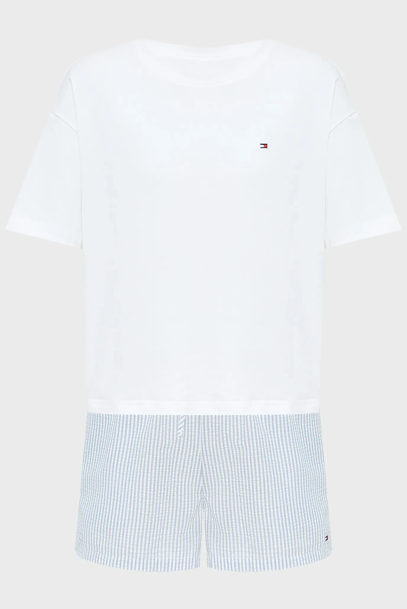 Пижама JERSEY TEE SEERSUCKER SHORT SET 5