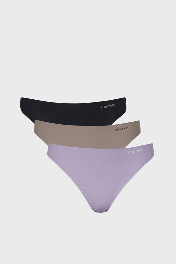 Женские трусики (3 шт) THONG Calvin Klein