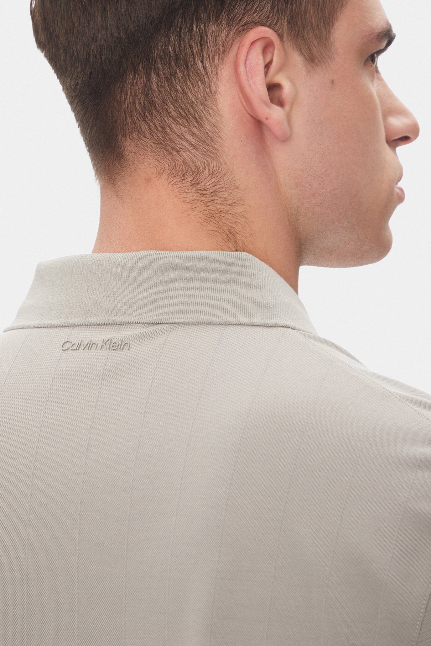 Поло SS STRIPE STRECH JACQUARD POLOCalvin Klein Поло SS STRIPE STRECH JACQUARD POLO 3