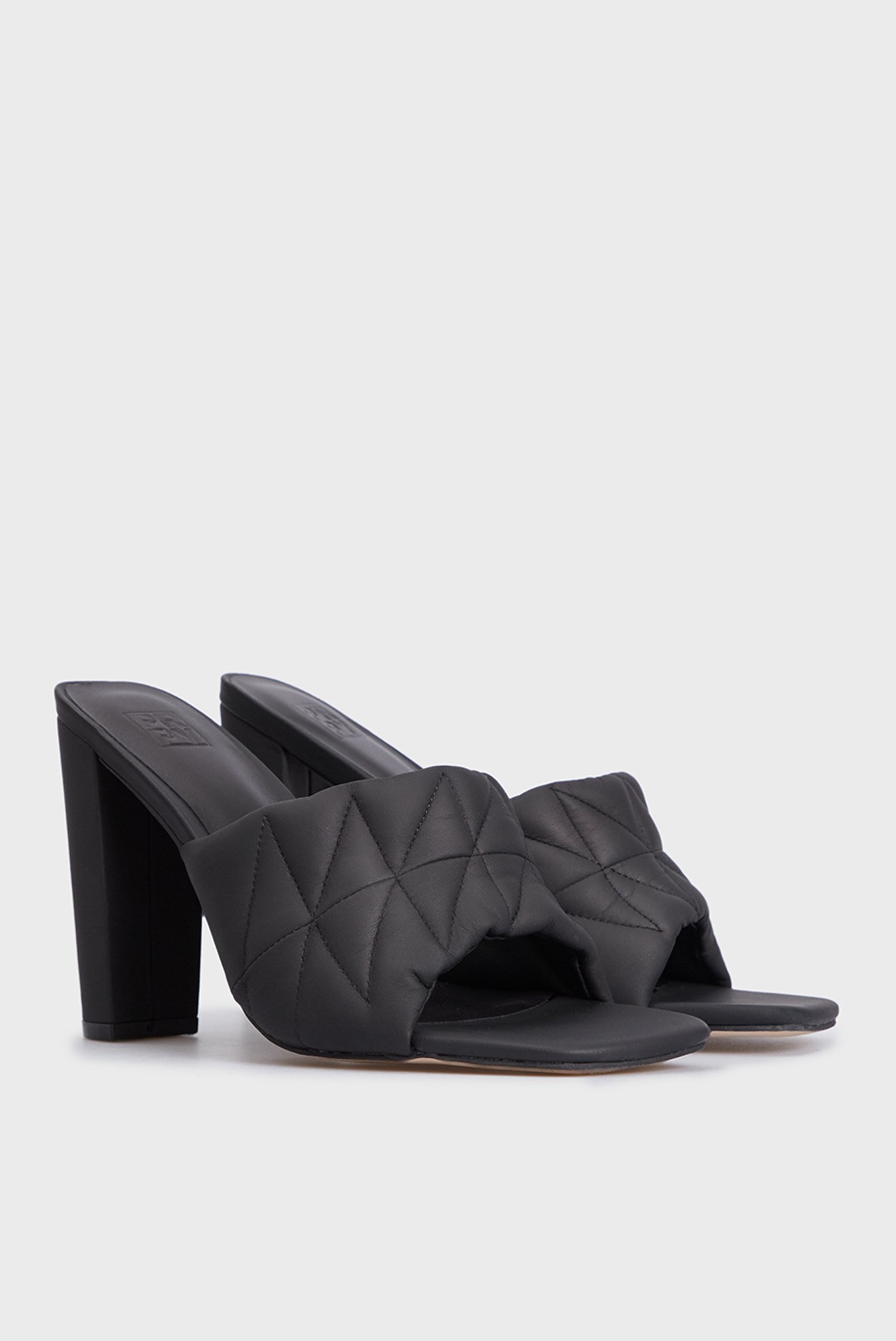 Женские черные кожаные босоножки FranciePRPY Женские черные кожаные босоножки Francie 7