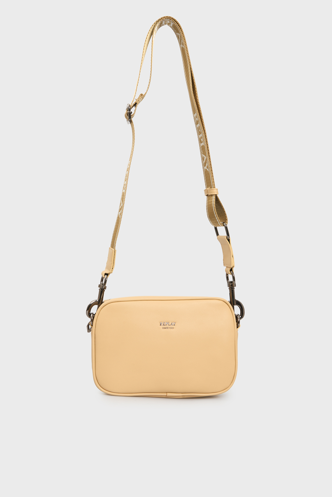 Женская бежевая сумка 5