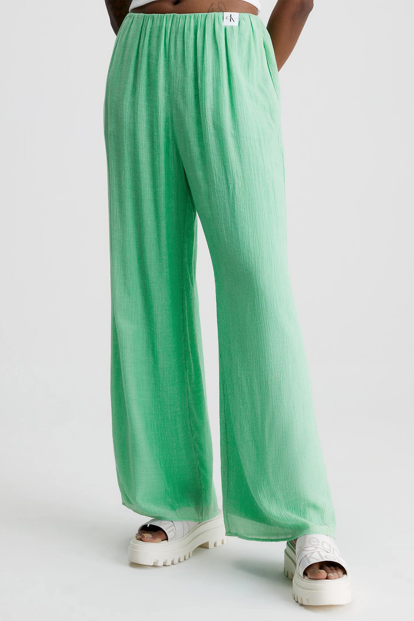 Штаны CRINKLE LONG STRAIGHT PANTS 5