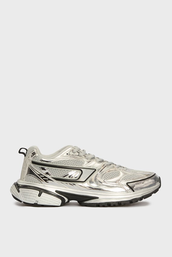 Мужские серебристые кроссовки PRO S-SERENDIPITY PRO-X1 SNEAKERS