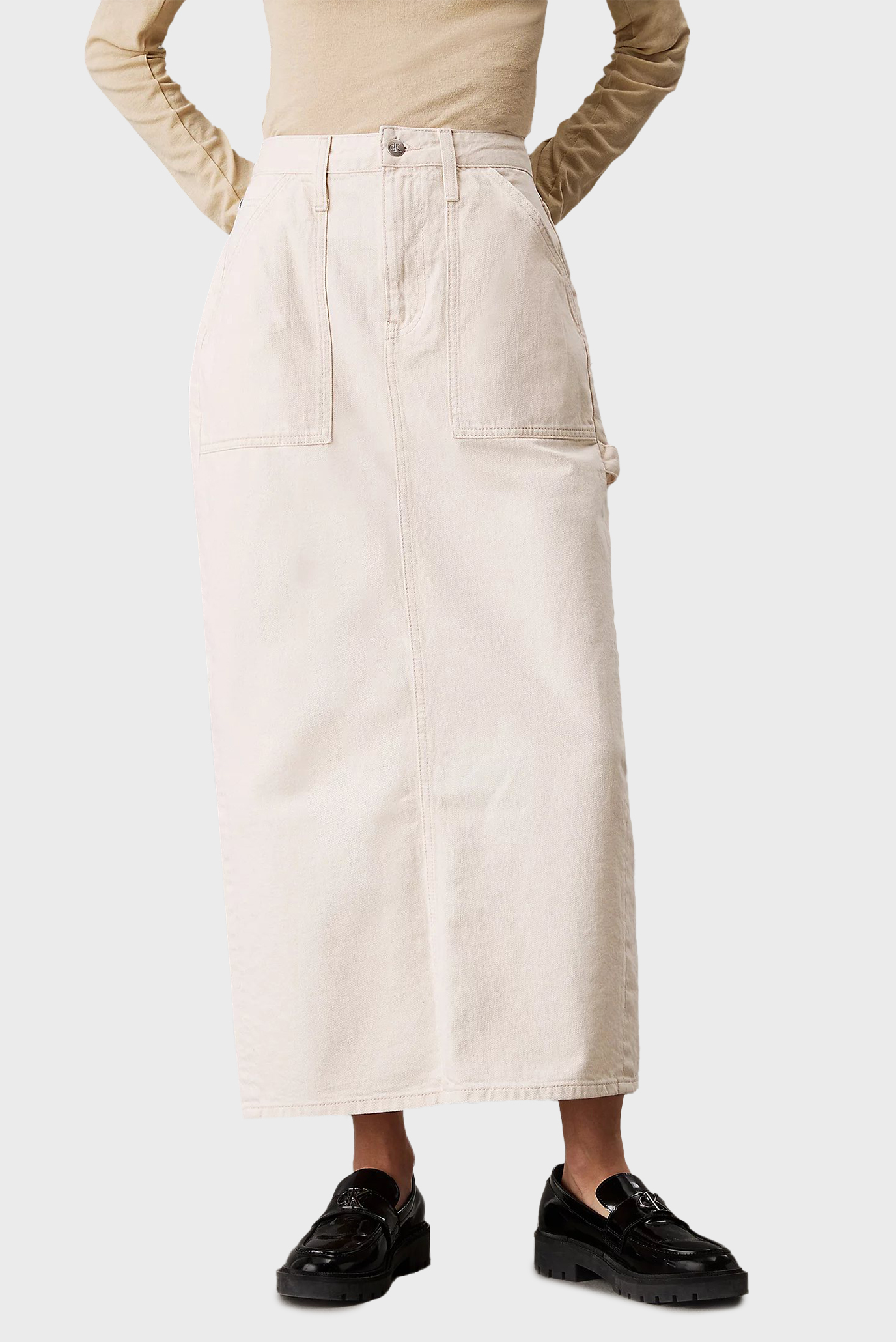 Юбка/MAXI SKIRT CARGO POCKETS 1