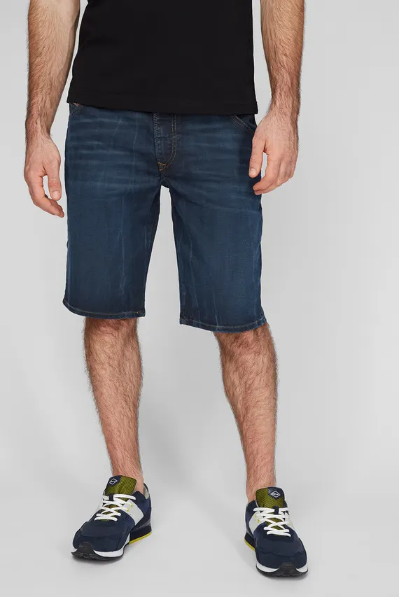 Мужские темно-синие джинсовые шорты D-KROOSHORT-Y-NE Diesel