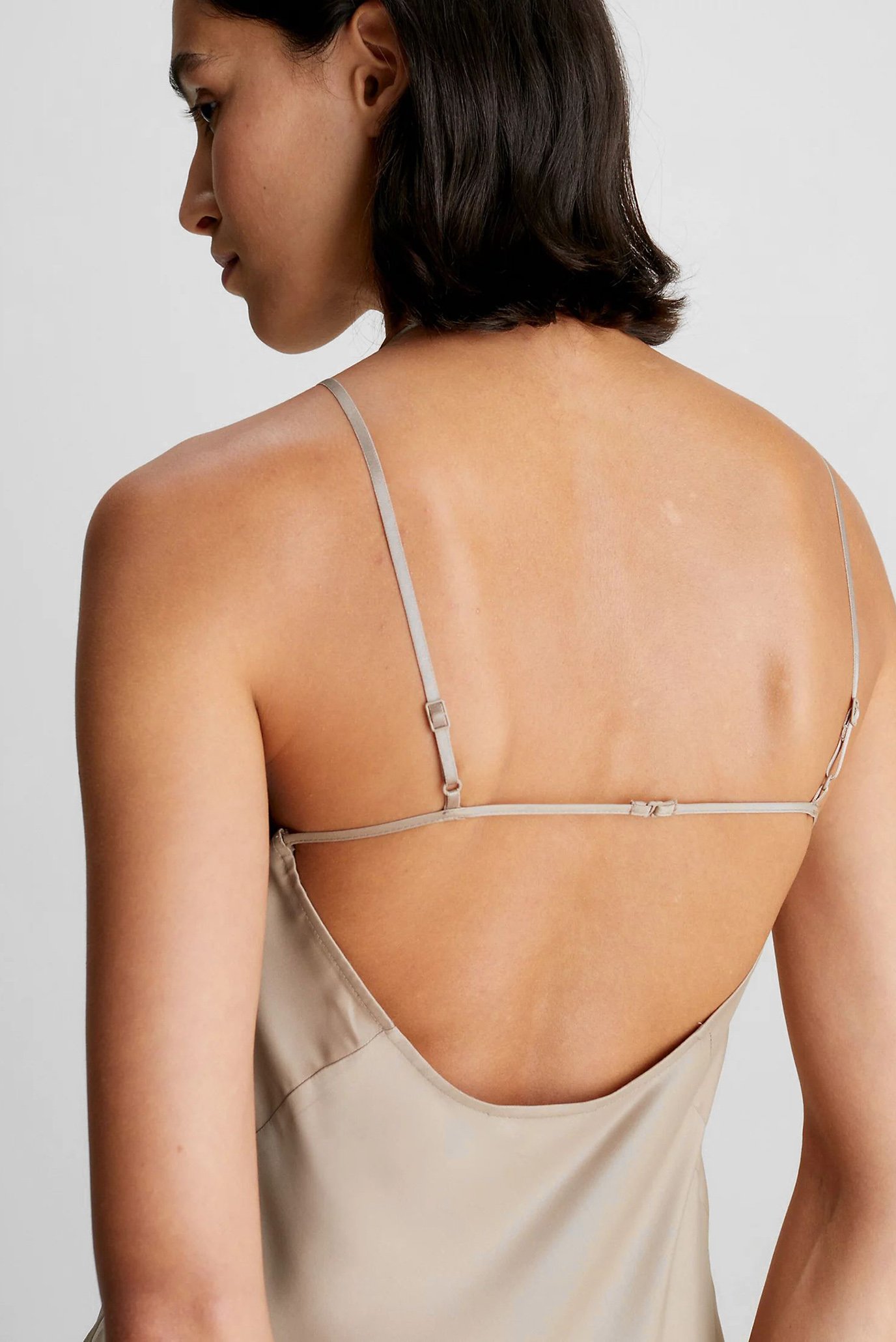 Платье/VISCOSE SLIP MAXI LENGTH DRESS 4