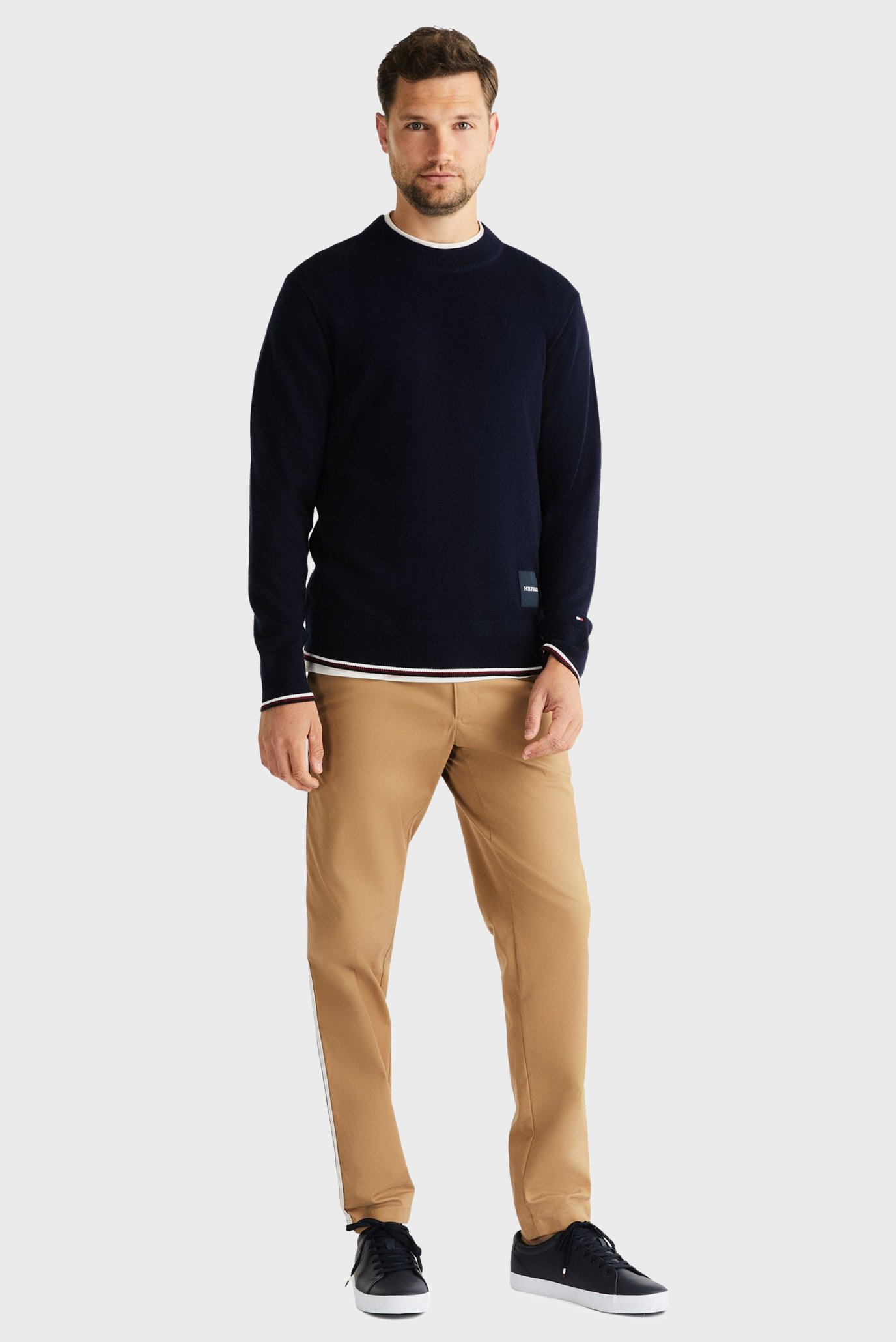 Свитер MONOTYPE GS TIPPED CREW NECKTommy Hilfiger Свитер MONOTYPE GS TIPPED CREW NECK 6