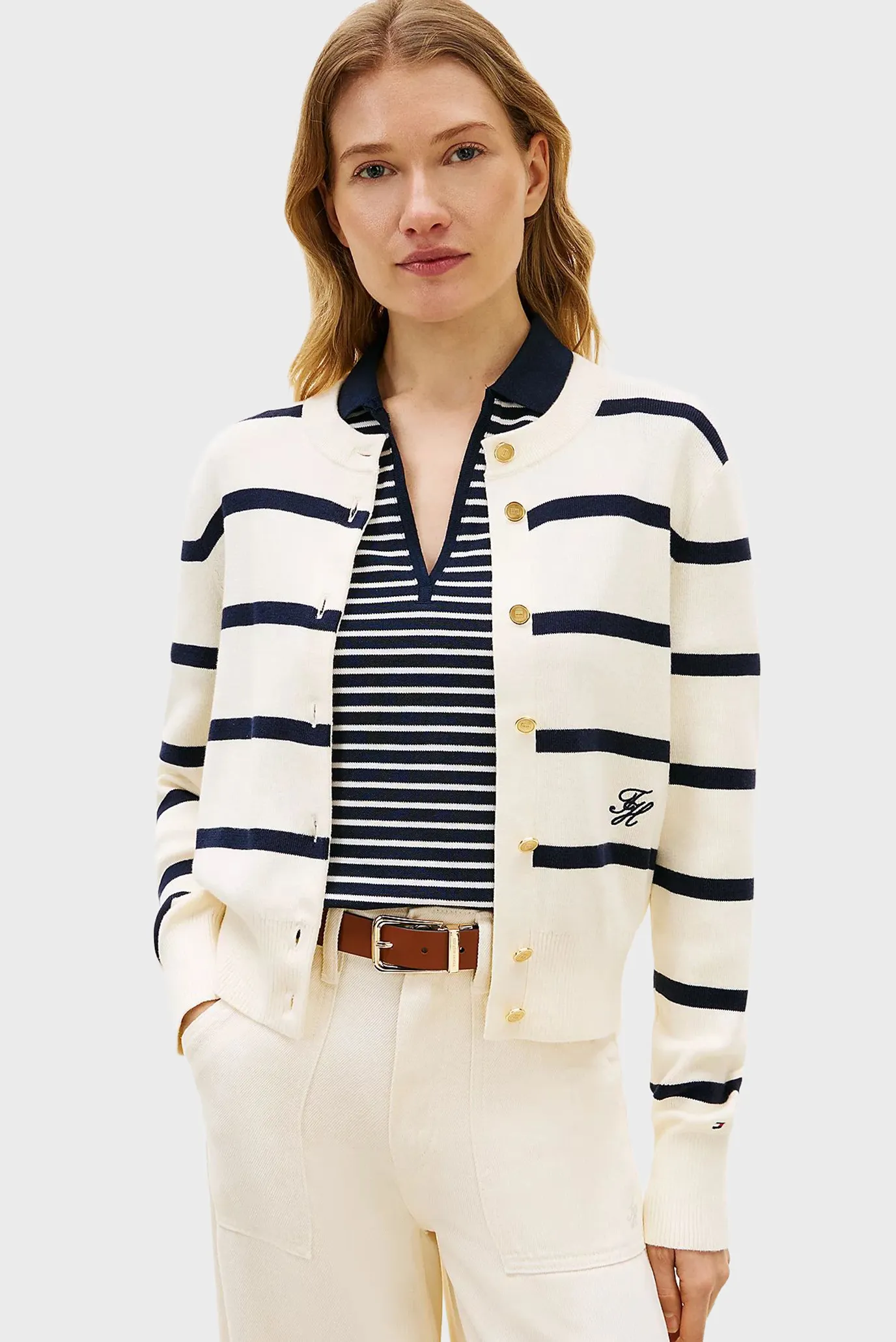 Кардиган CO FULL NEEDLE C-NK CARDI 4