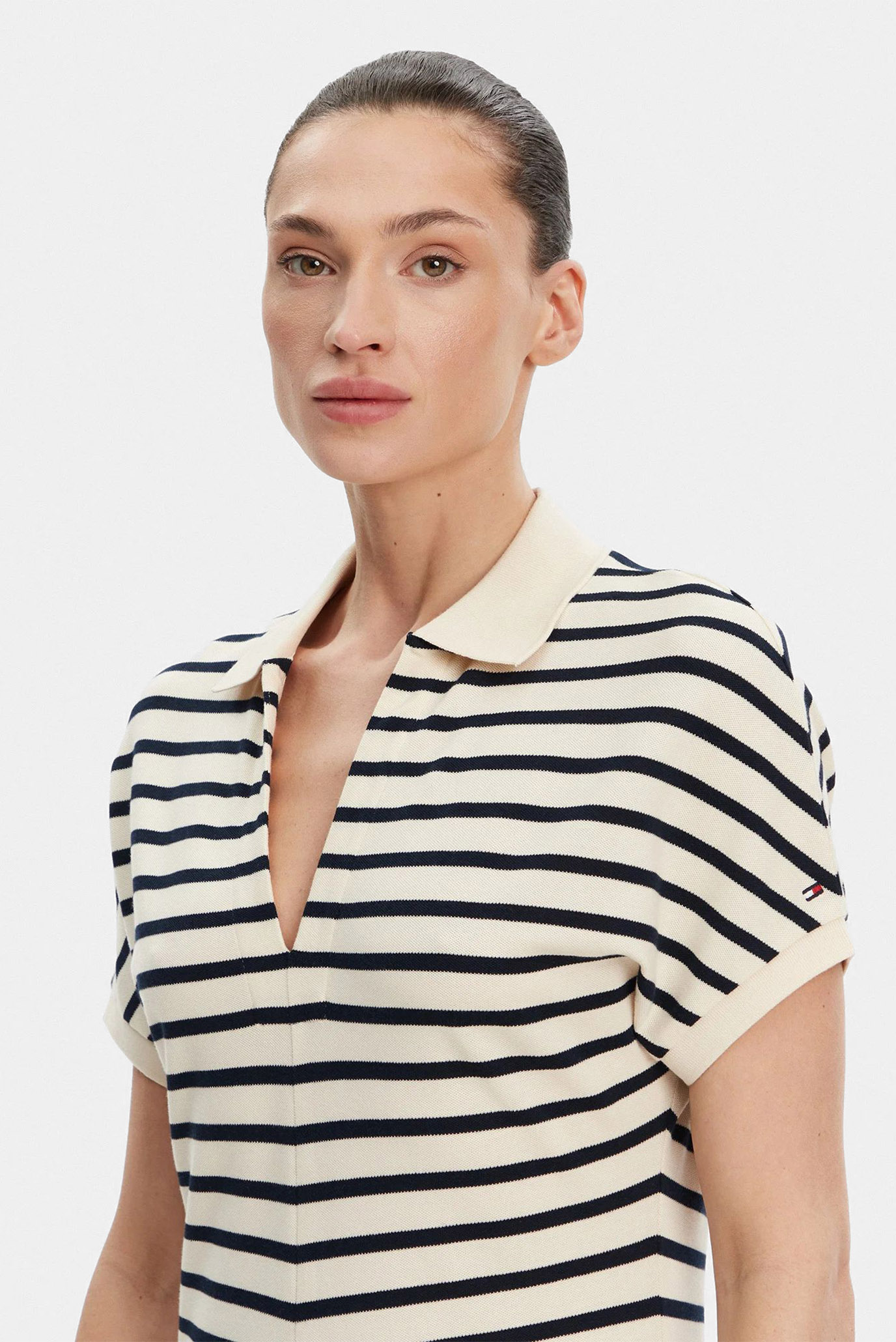 Платье LYOCELL OPEN-NK MIDI DRESS 4