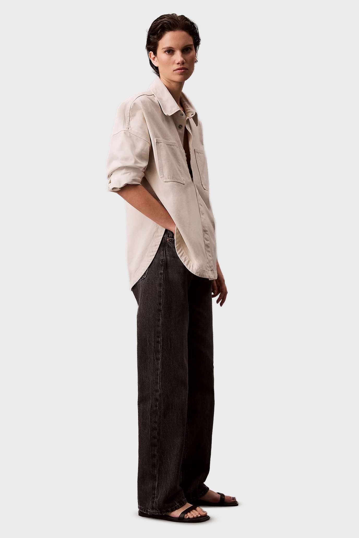 Джинсы/SIGNATURE 90s STRAIGHT BLACK FOG 2