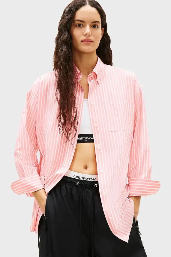 Рубашка TJW OVS POPLIN SHIRT Tommy Jeans