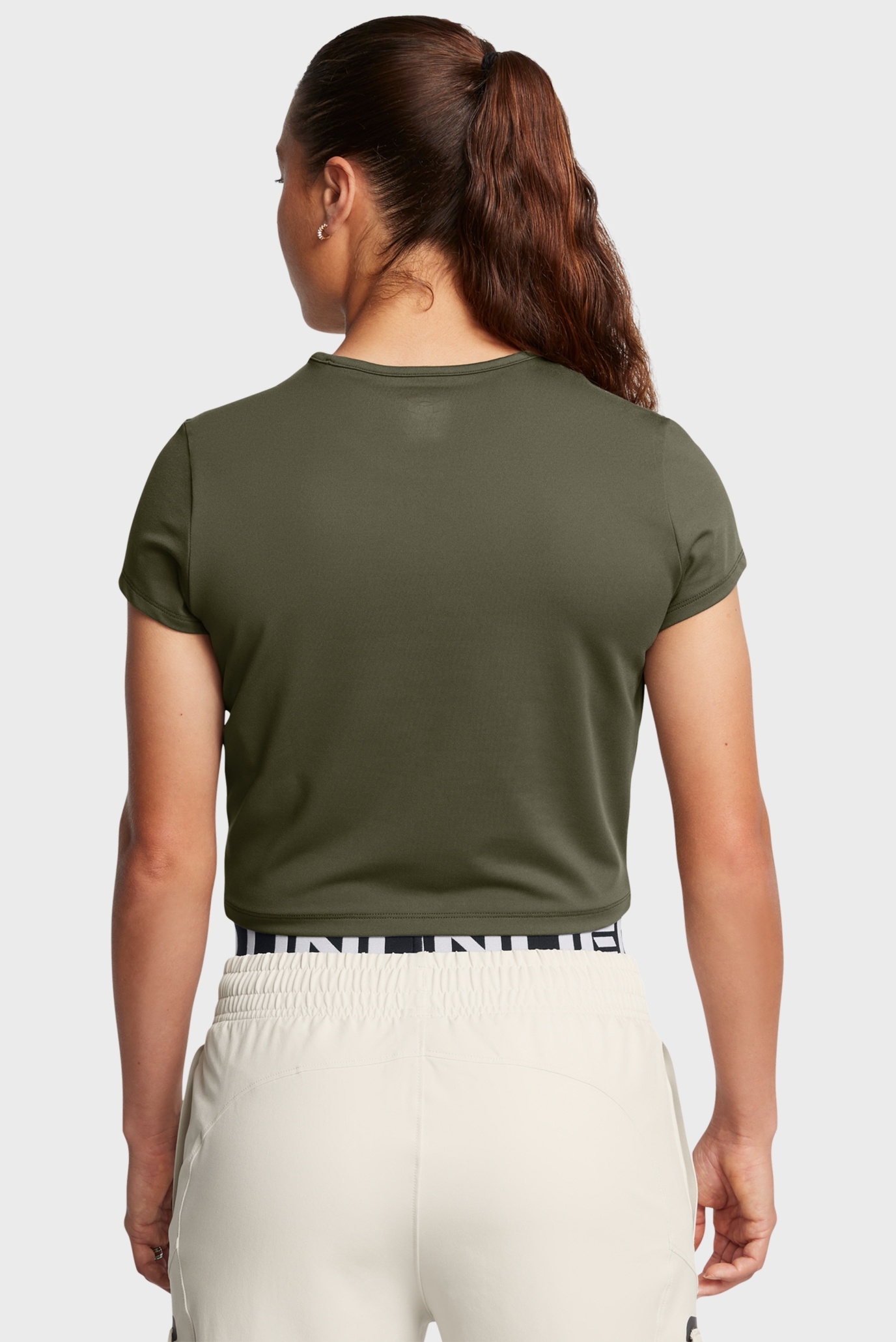 Женская зеленая футболка Meridian Baby Tee 3