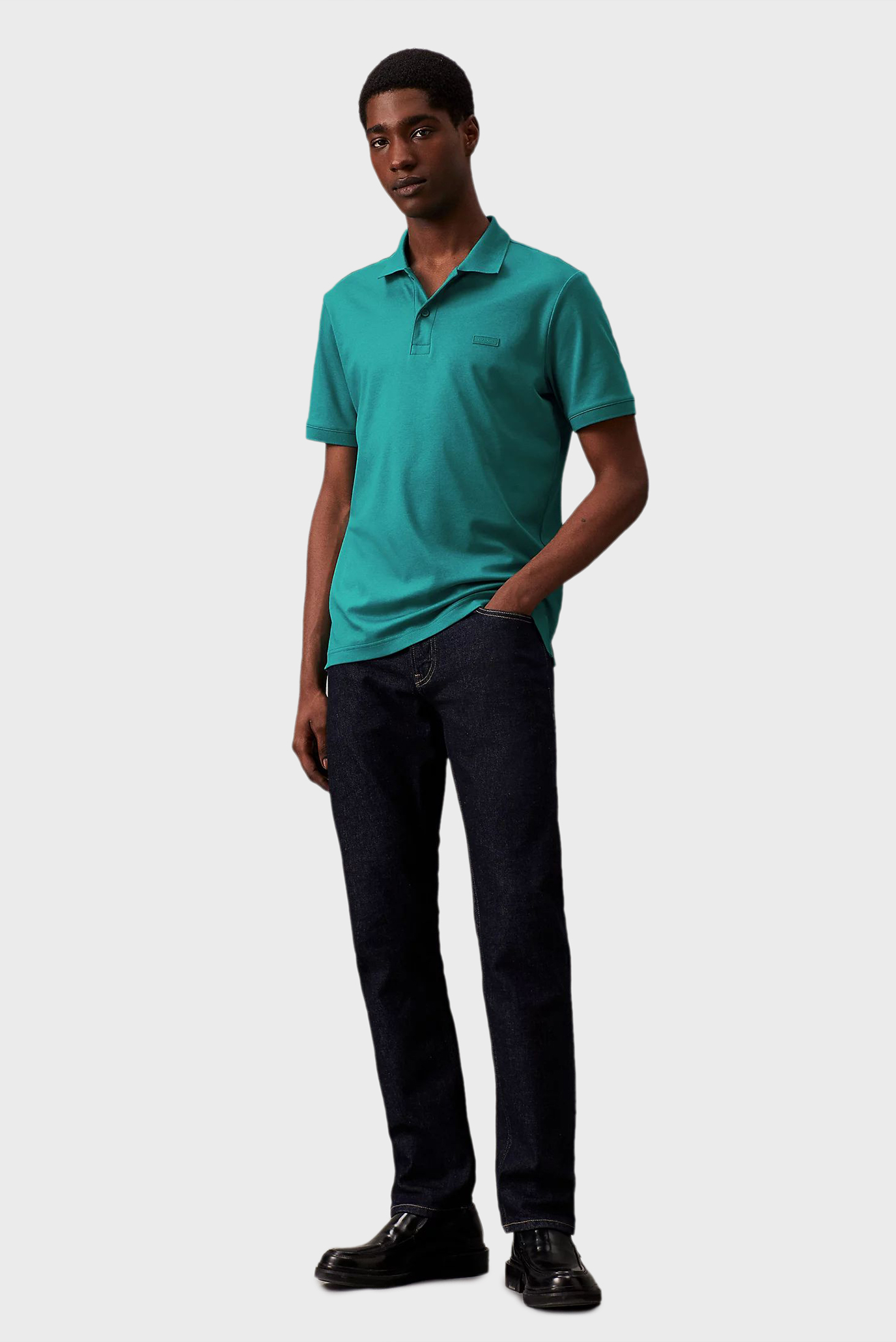 Поло SMOOTH COTTON  SLIM POLO 2