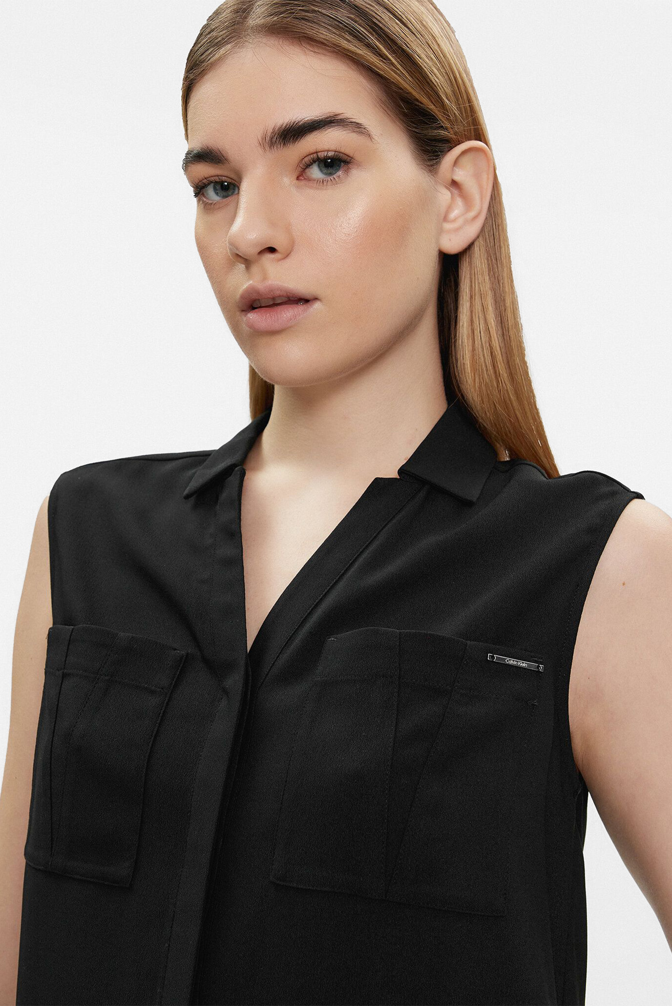 Рубашка с коротким рукавом POCKET BLOUSE SLEEVELESS 4