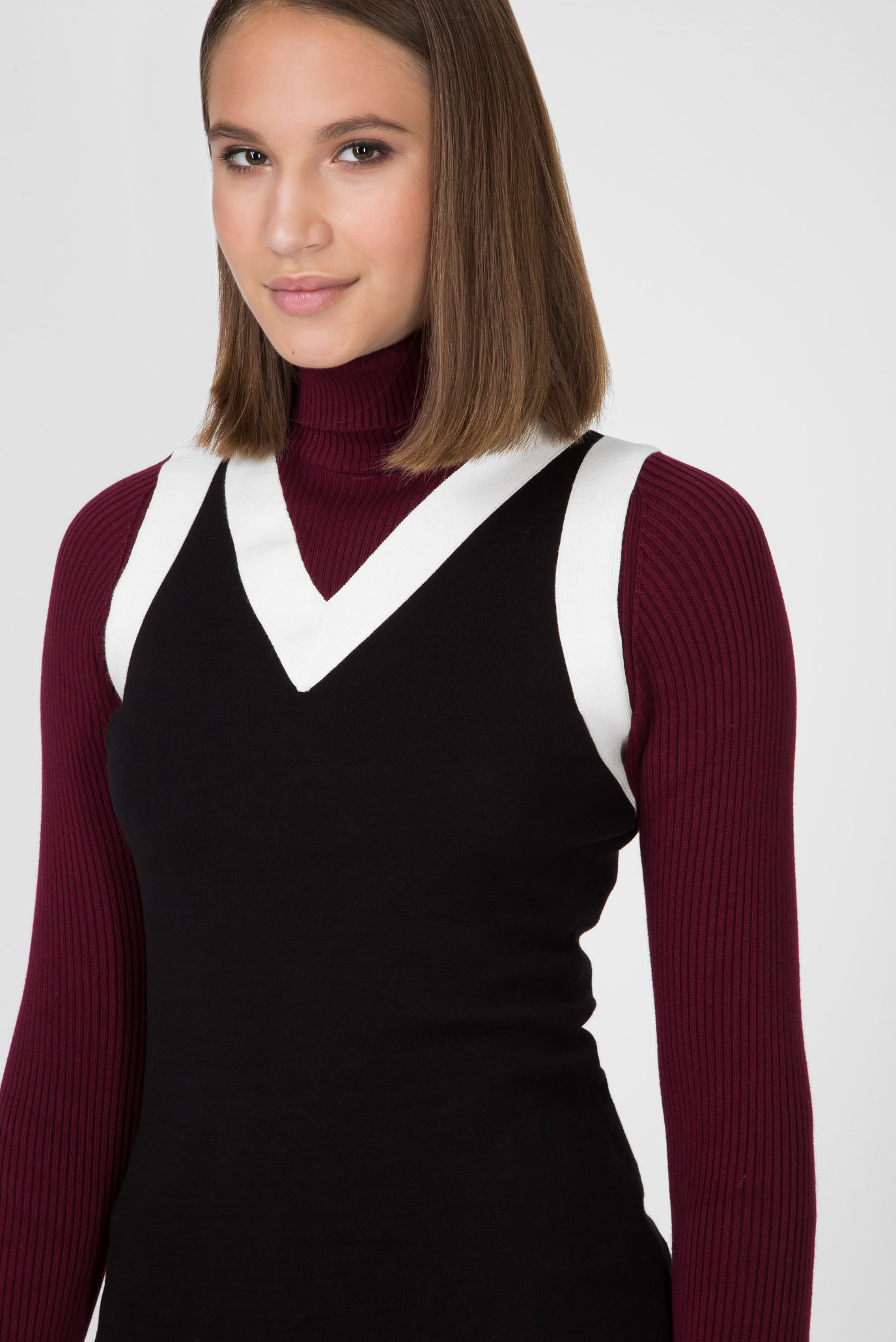 Гольф ZENDAYA PANEL ROLL NECK SWEATER 9