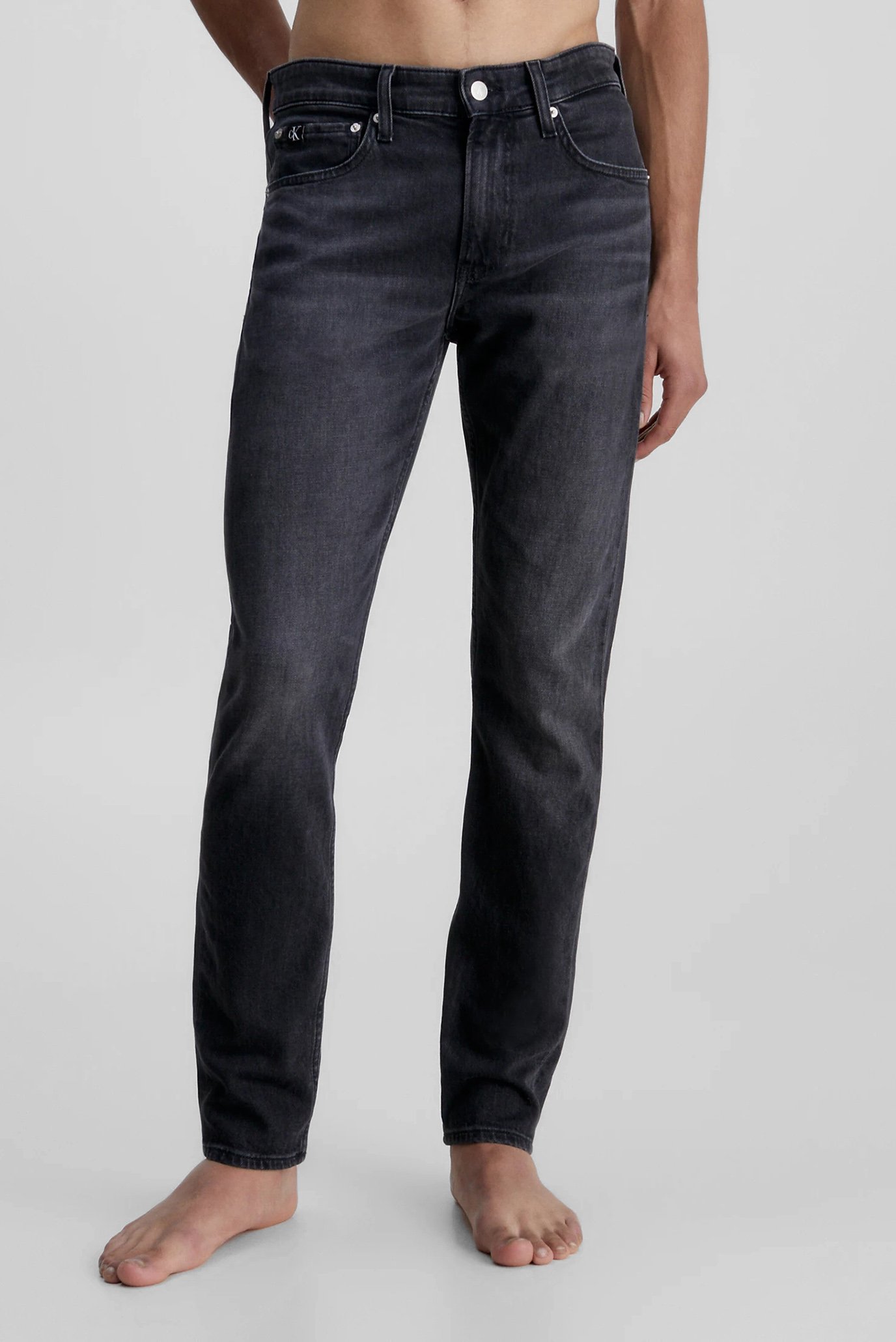 Мужские черные джинсы SLIM TAPER 1