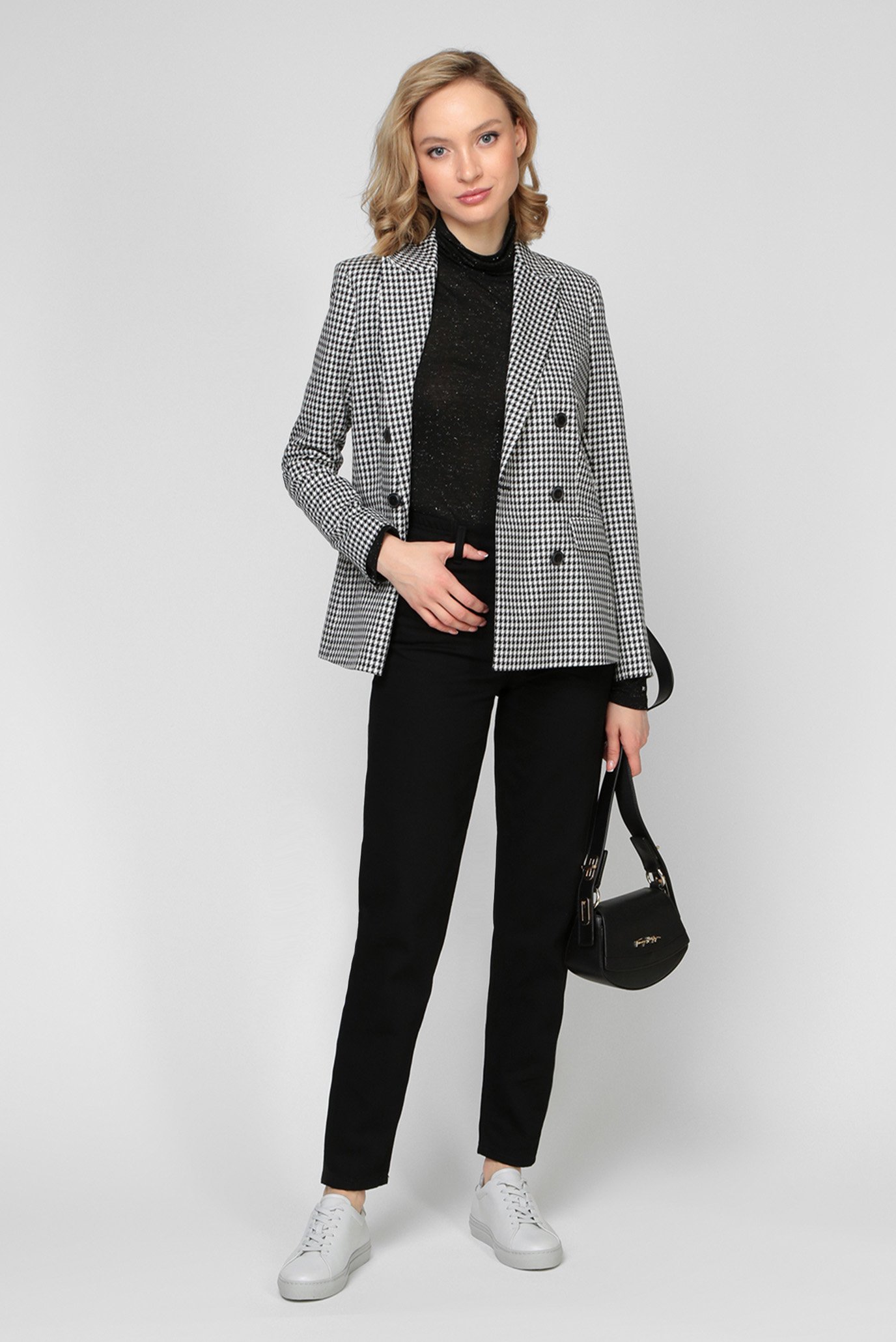 Женские черные джинсы RELAXED 7