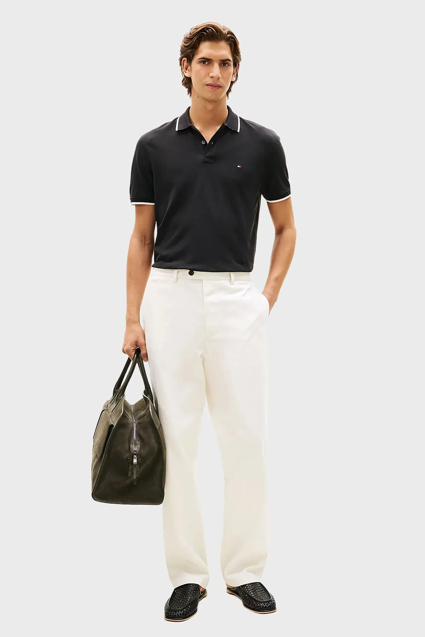 Поло PIQUE UNDERCOLLAR REG POLO 3