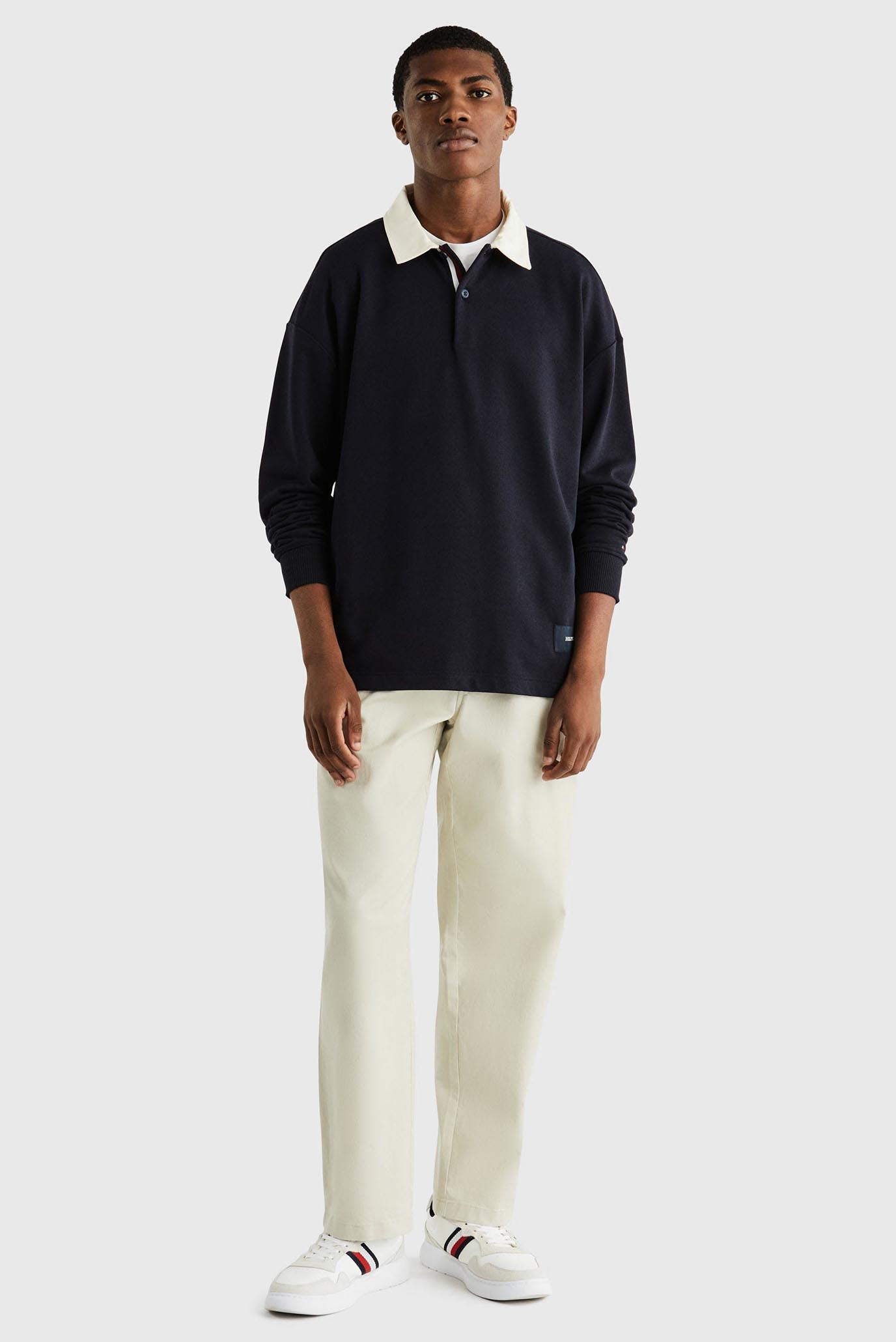 Поло с длинным рукавом GLOBAL STRIPE RUGBY 2