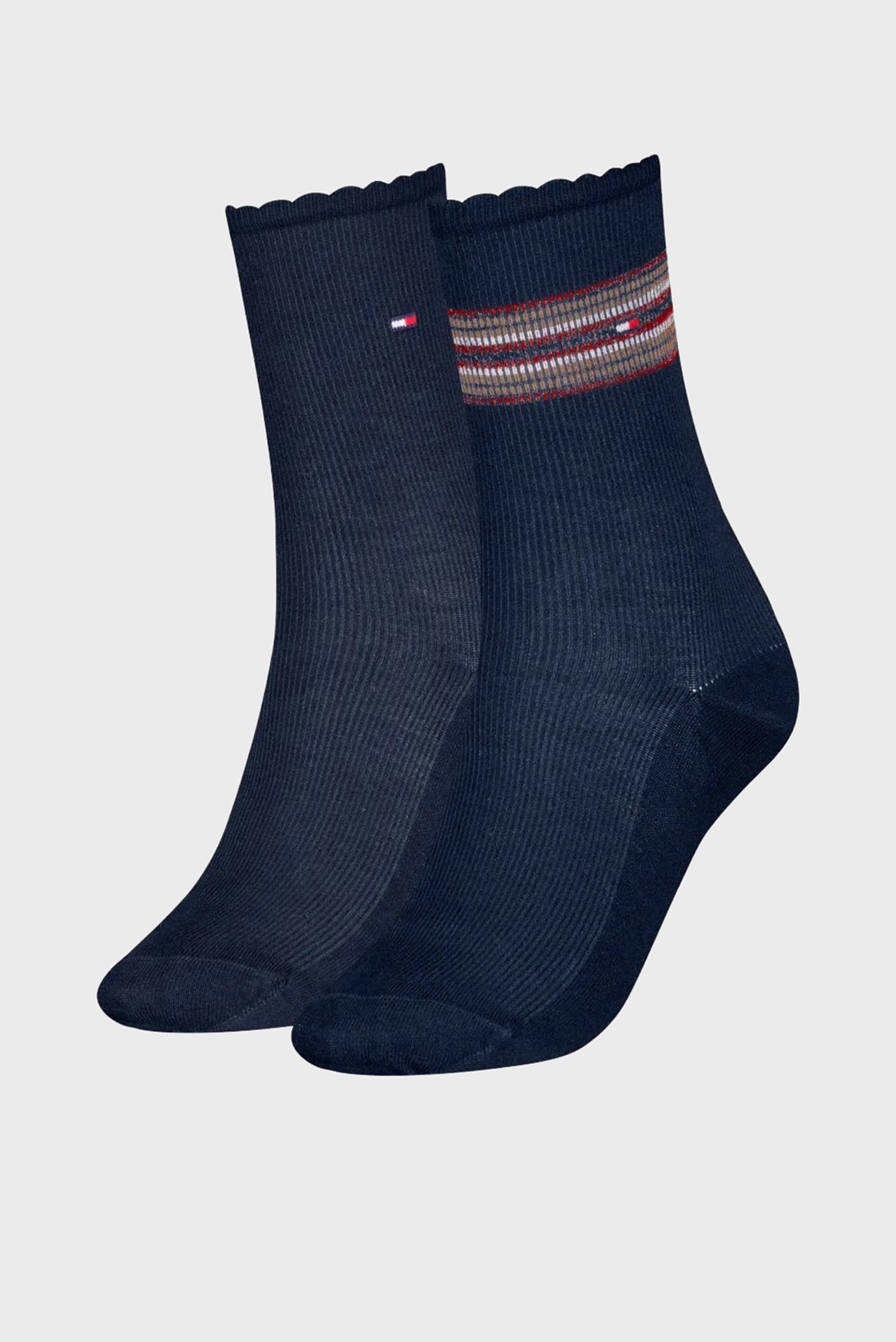 Носки TH WOMEN SOCK 2P RIB LUREX STRIPE 1