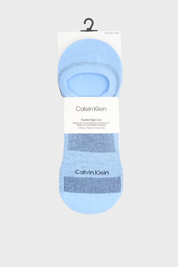 Следы CK MEN FOOTIE HC 2P SUMMER RIB Calvin Klein