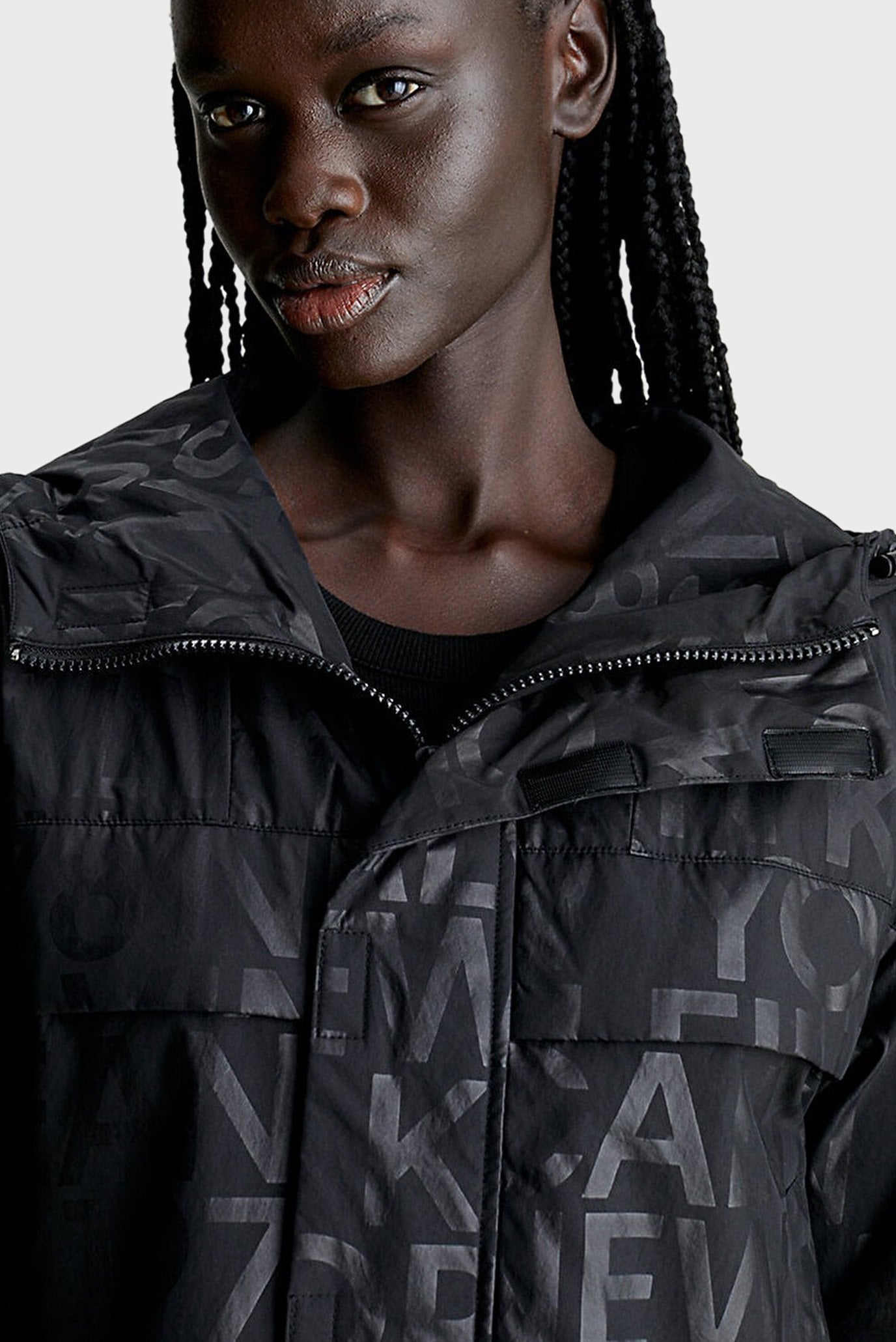 Куртка демисезонная SHORT HOODED LOGO AOP JACKET 4