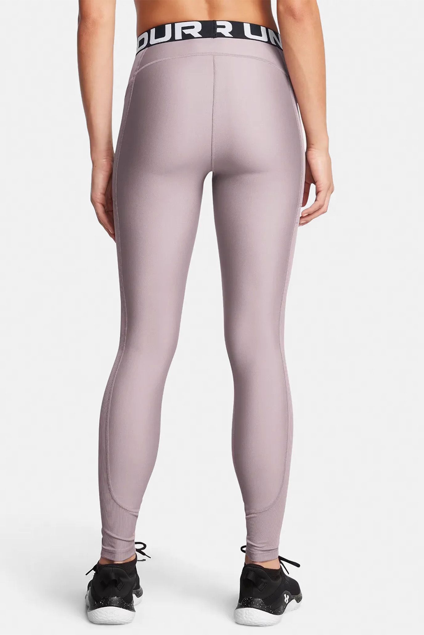 Женские пудровые тайтсы HeatGear Rib Legging 3