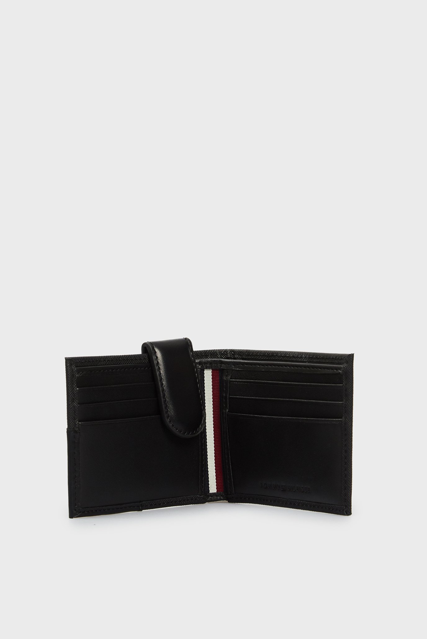 Мужской набор аксессуаров (кошелек, зажим для денег) TH SAFFIANO MINI WALLET & CLIP 2