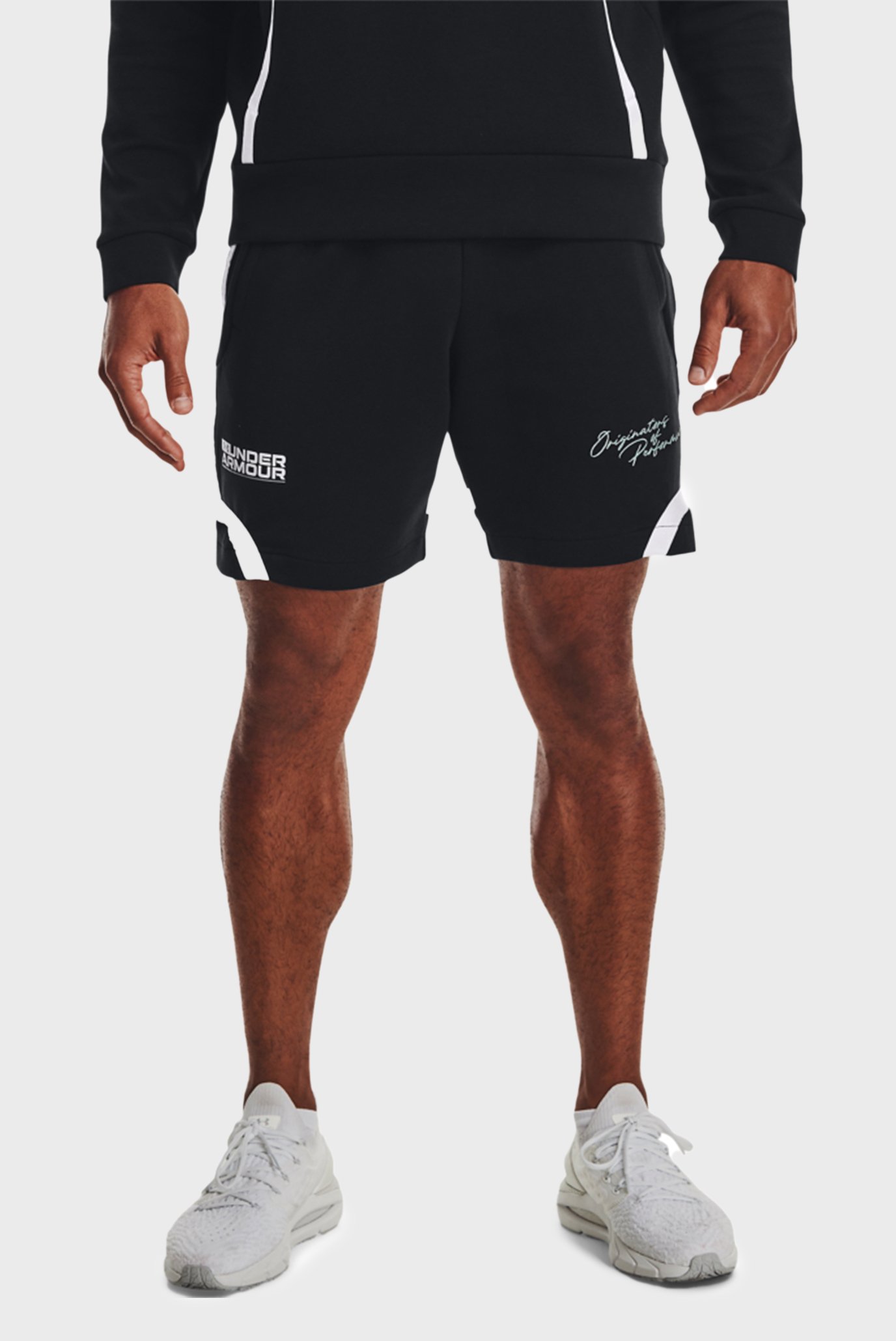 Мужские черные шорты UA Summit Knit Shorts 1