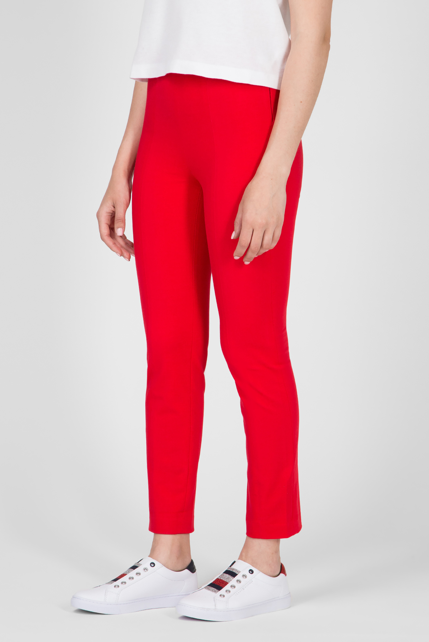 Женские красные брюки JAZLYN HW ANKLE 7