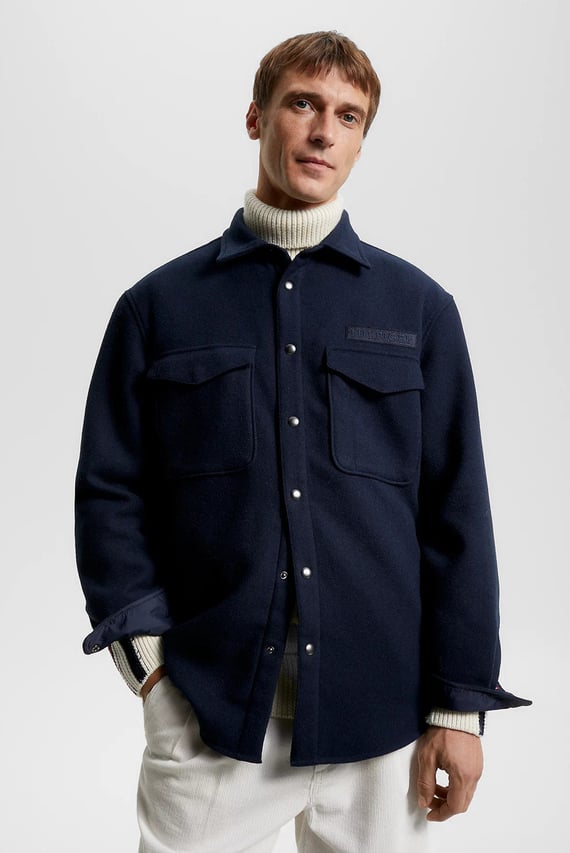 Рубашка BRUSHED SOLID OVERSHIRT