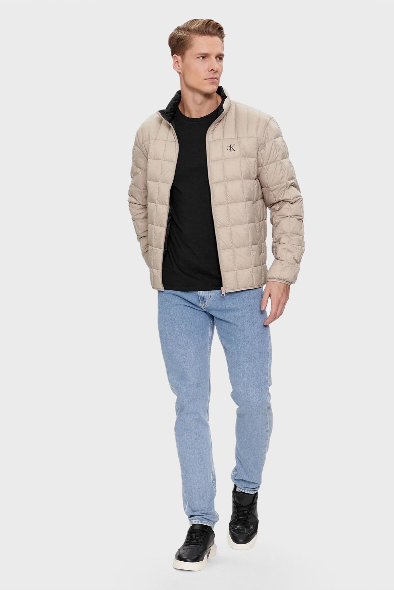 Calvin klein light down jacket best sale