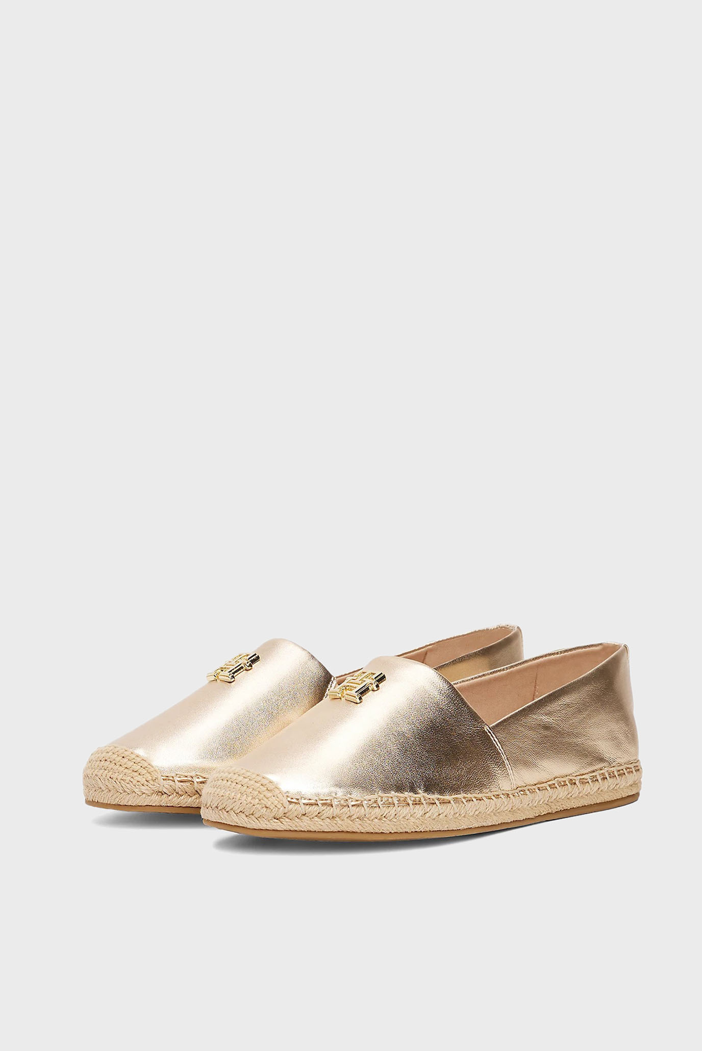 Эспадрильи TH LOGO METALLIC LEATHER ESPAD 2