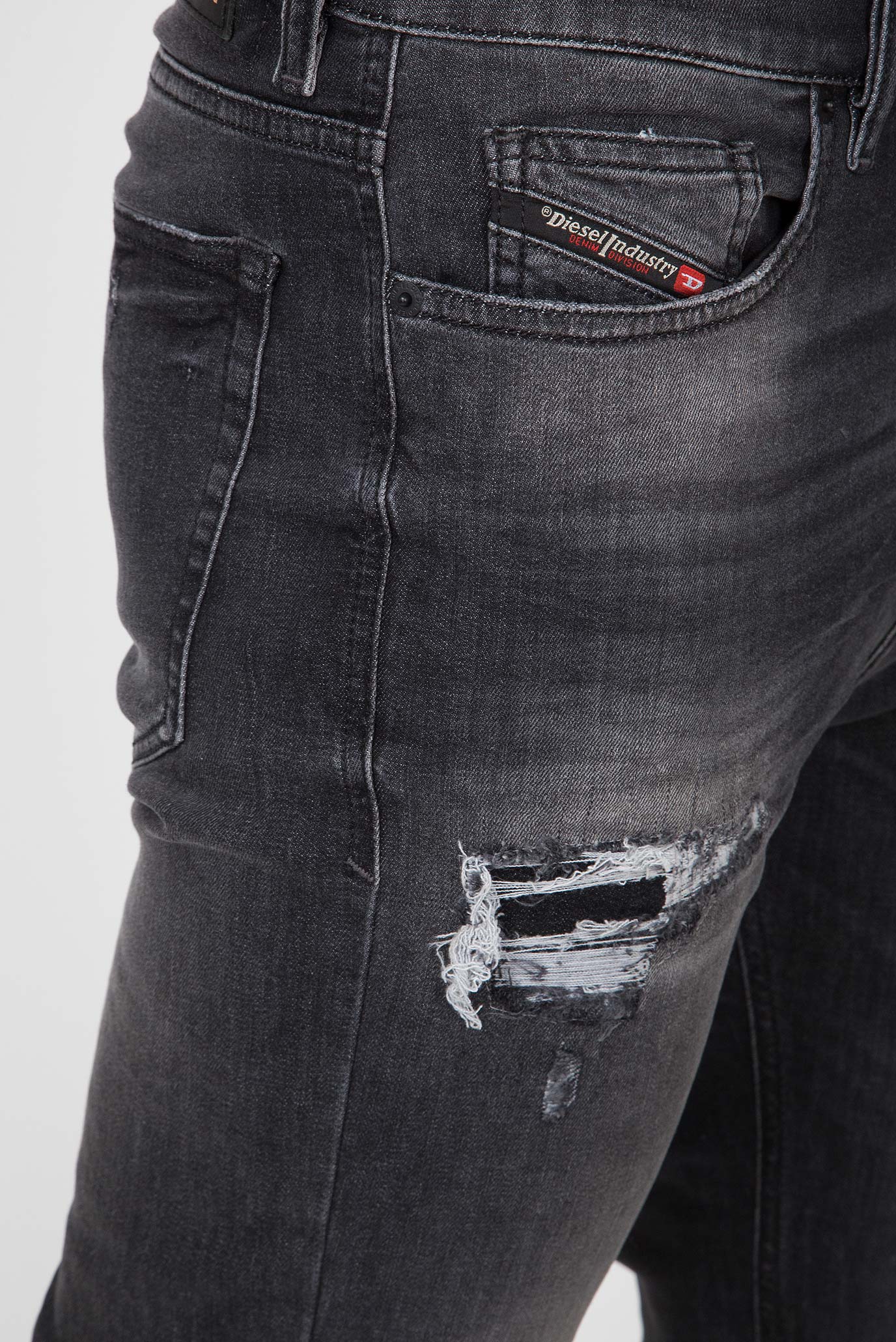 Мужские темно-серые джинсы D-VIDER 10