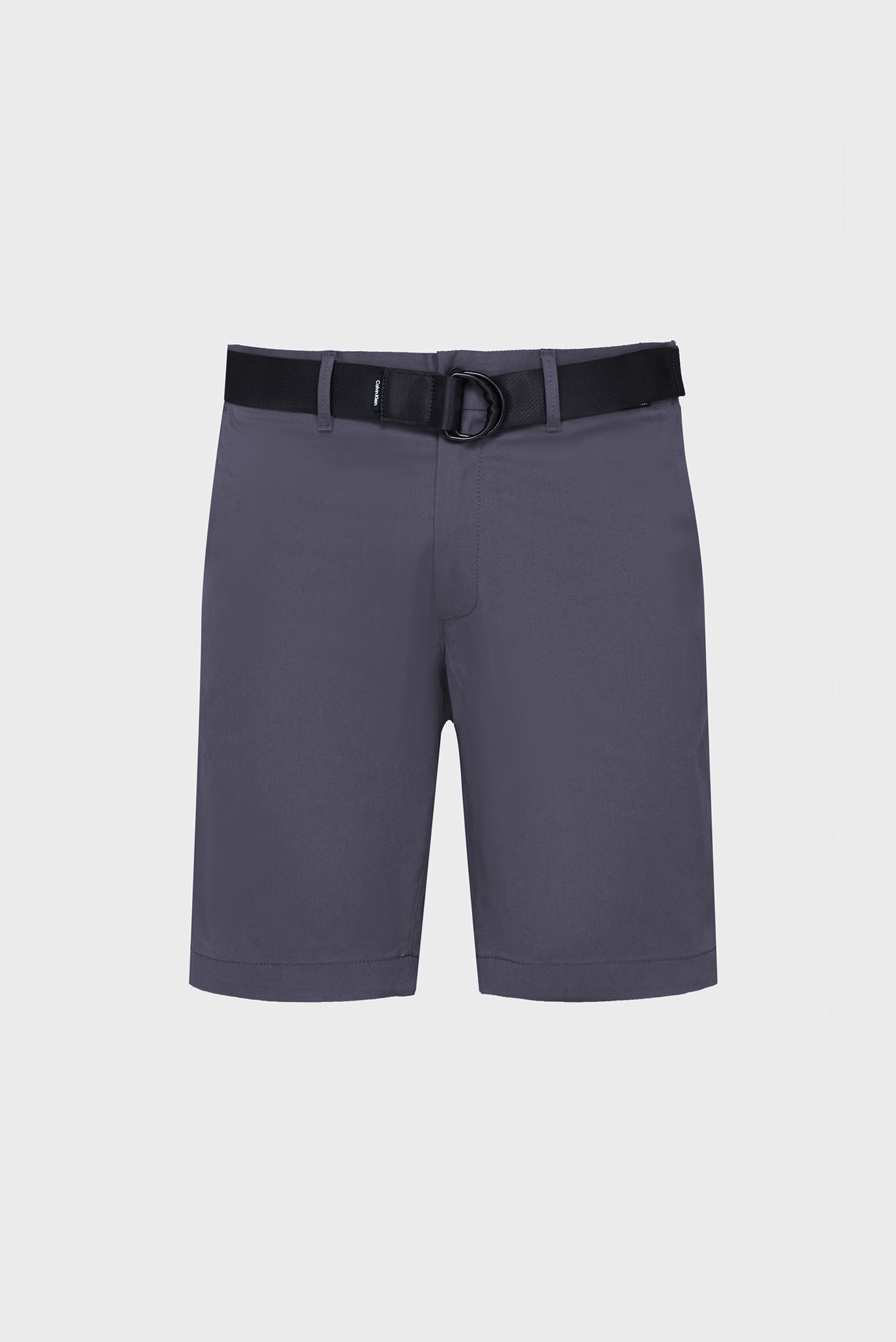 Мужские серые шорты MODERN TWILL SLIM SHORT BELT 8