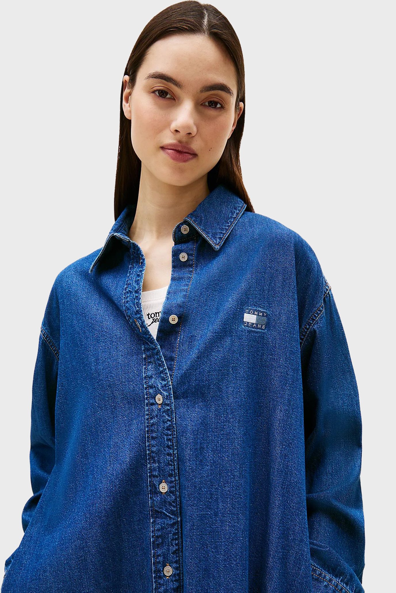 Платье/RELAXED SHIRT DRESS 4