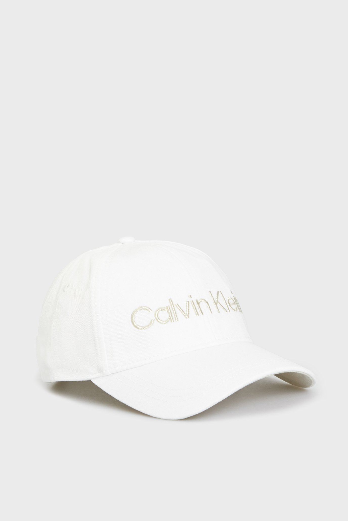 Женская белая кепка CK MUST MINIMUM LOGO 1