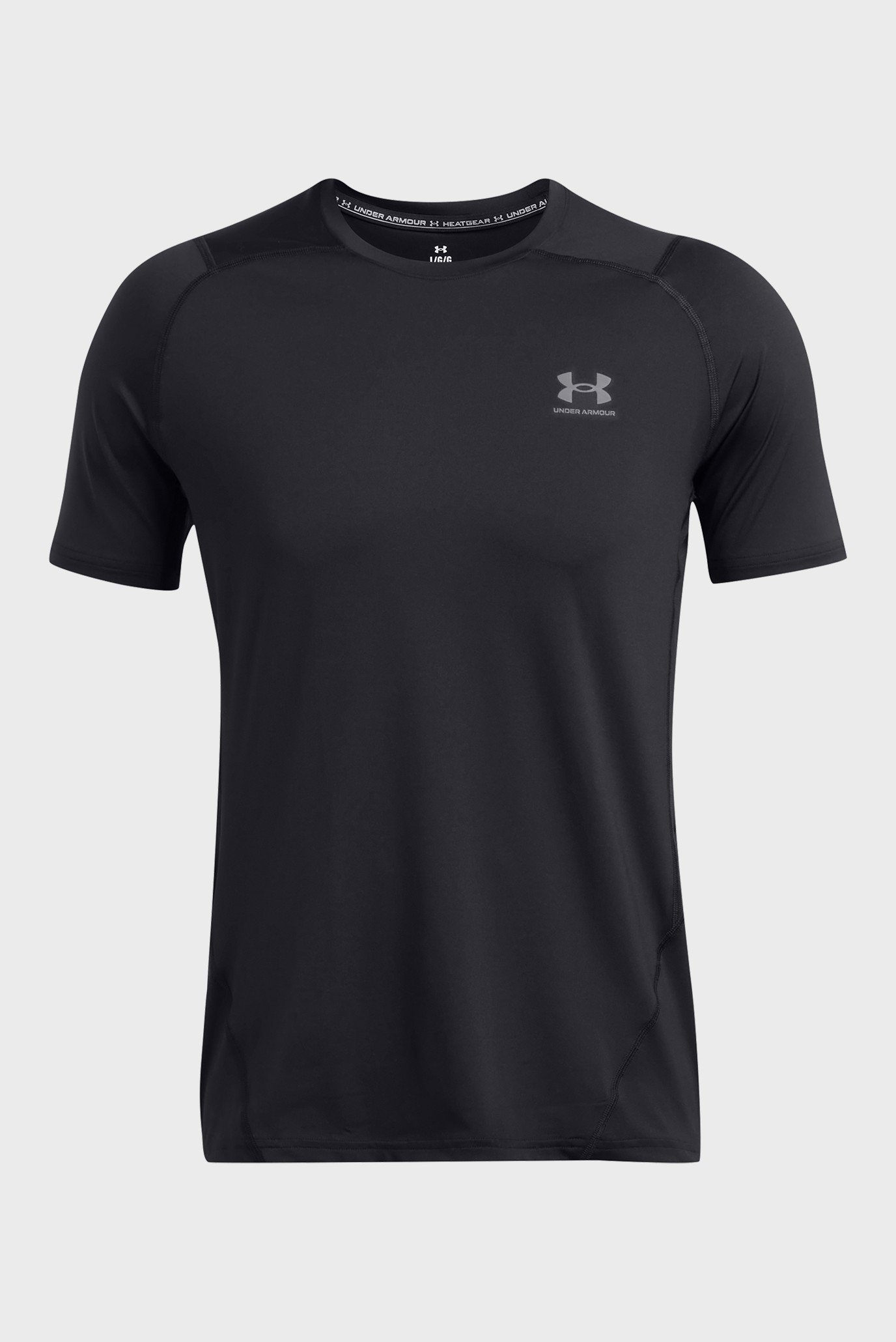 Мужская черная футболка UA HG Armour Ftd Graphic SS 3