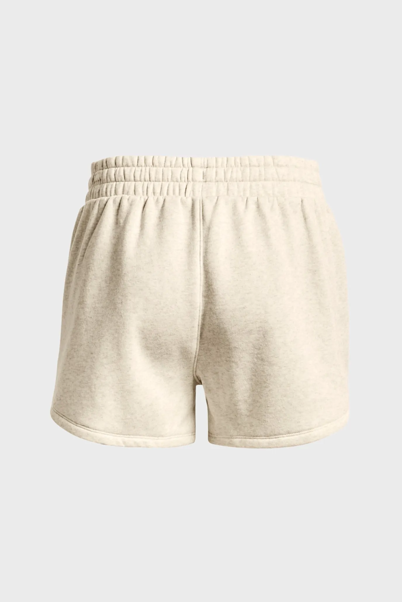 Женские бежевые шорты Rival Fleece Short 6