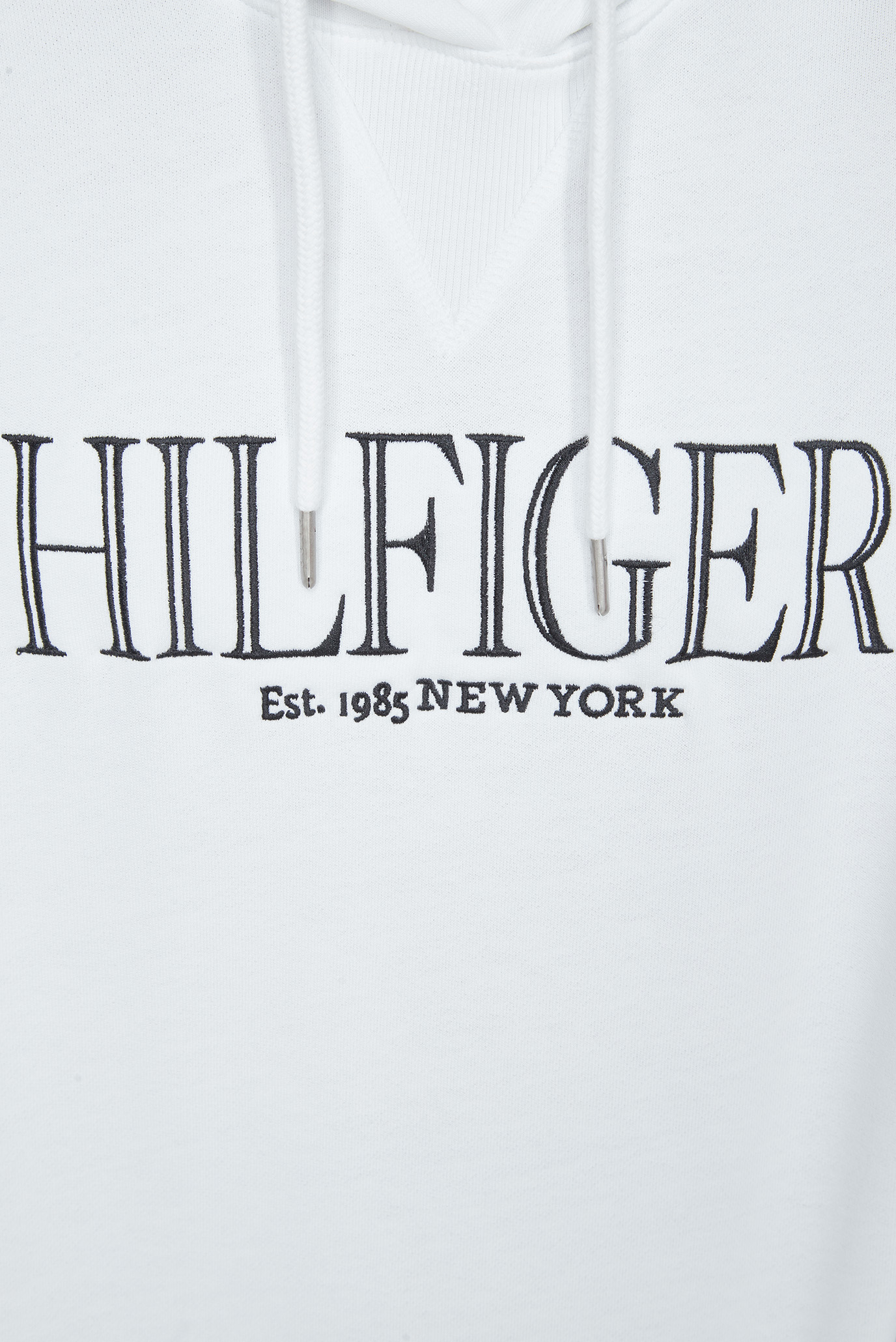 Женское белое худи REG MDN HILFIGER 3