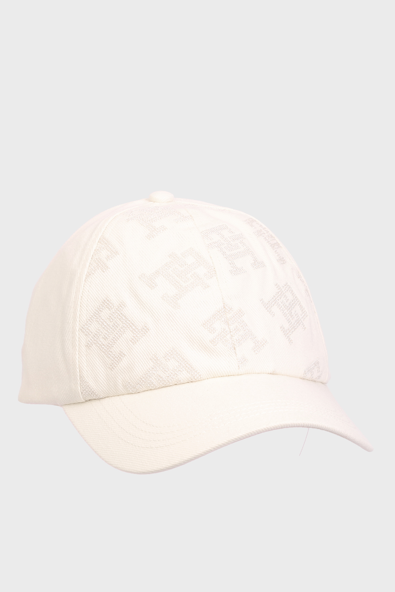 Женская белая кепка ICONIC MONOGRAM 1