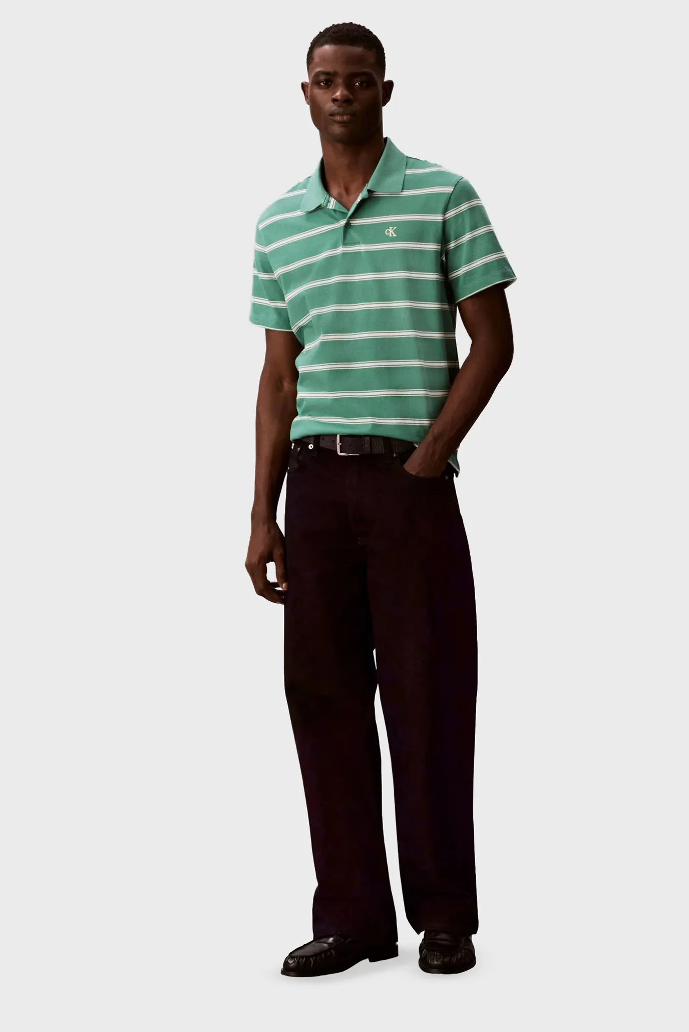 Поло SS EASY 16S JERSEY STRIPE POLO 2