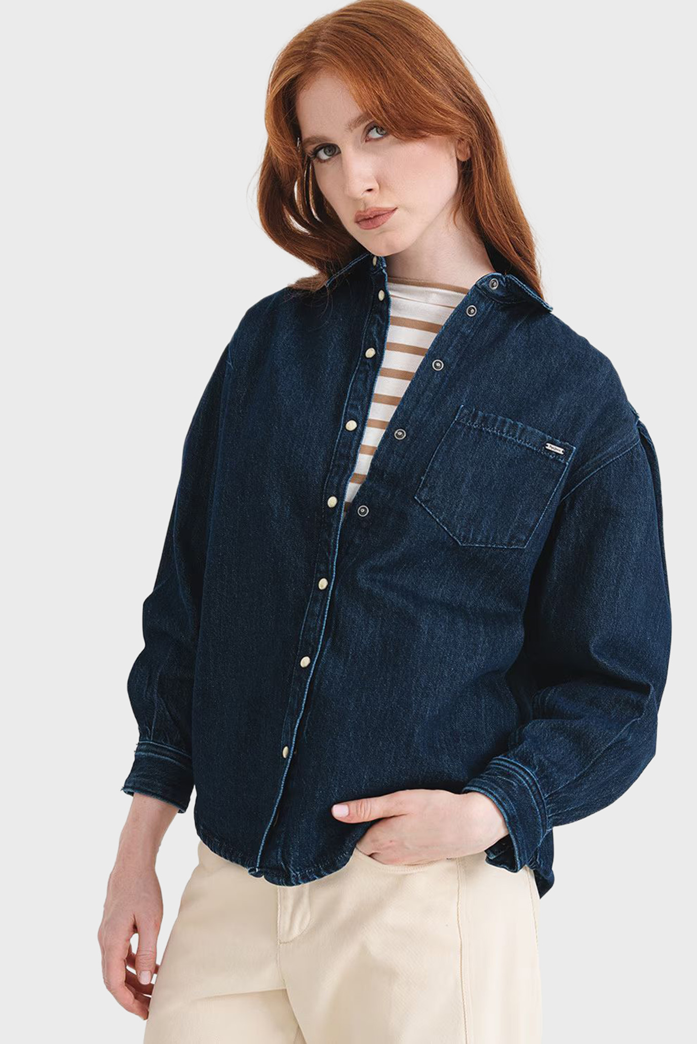 Рубашка RELAXED DENIM SHIRT MILEY 3